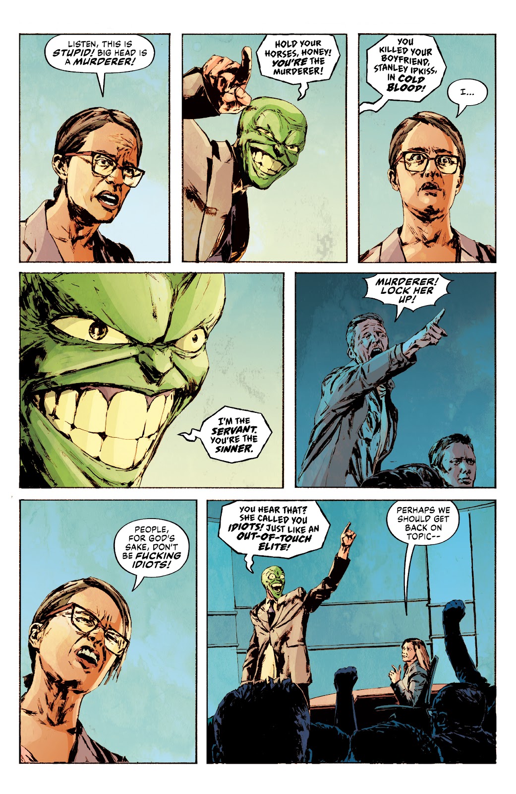The Mask: I Pledge Allegiance to the Mask issue 3 - Page 18