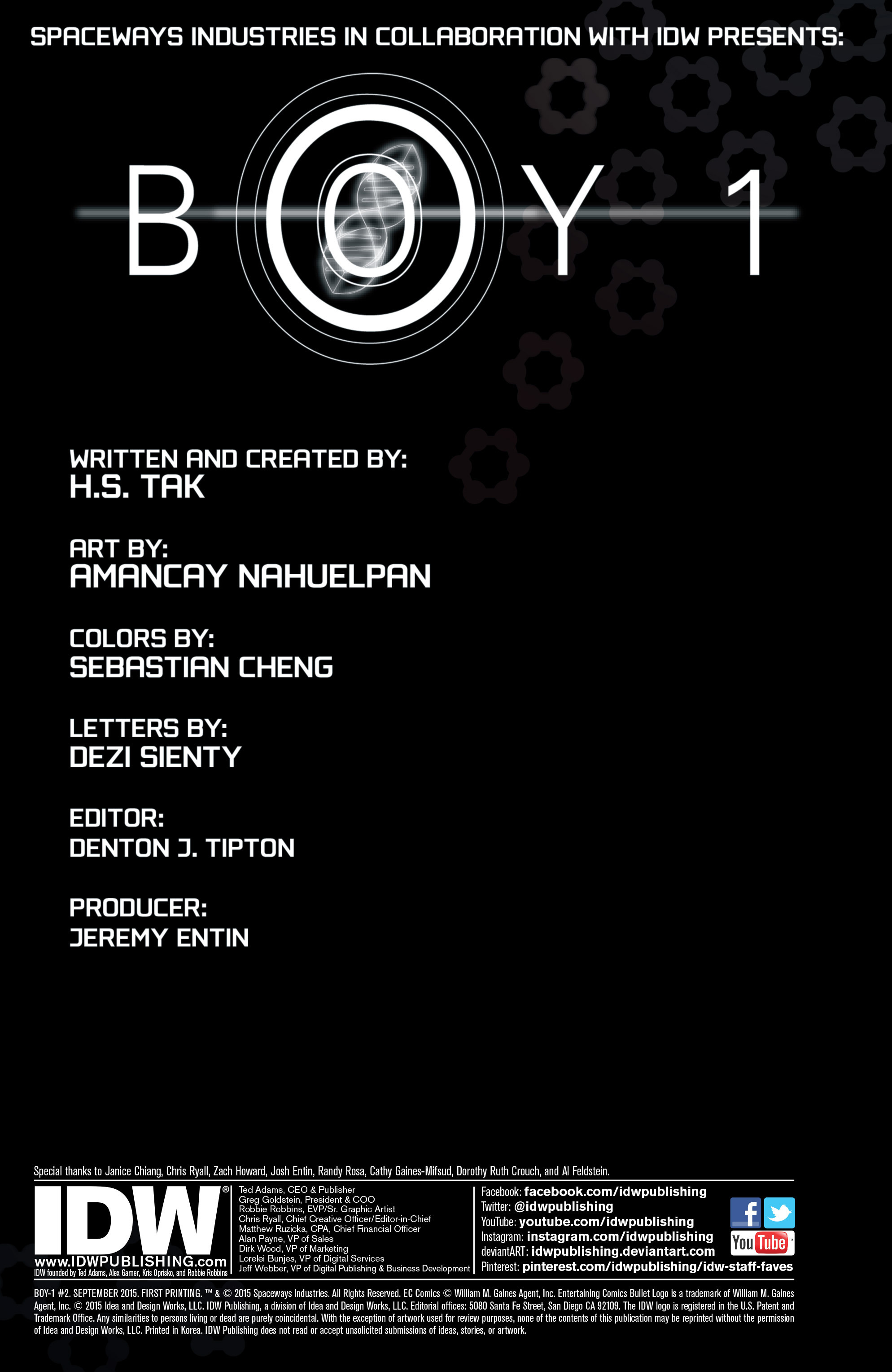 Read online BOY-1 comic -  Issue #2 - 2