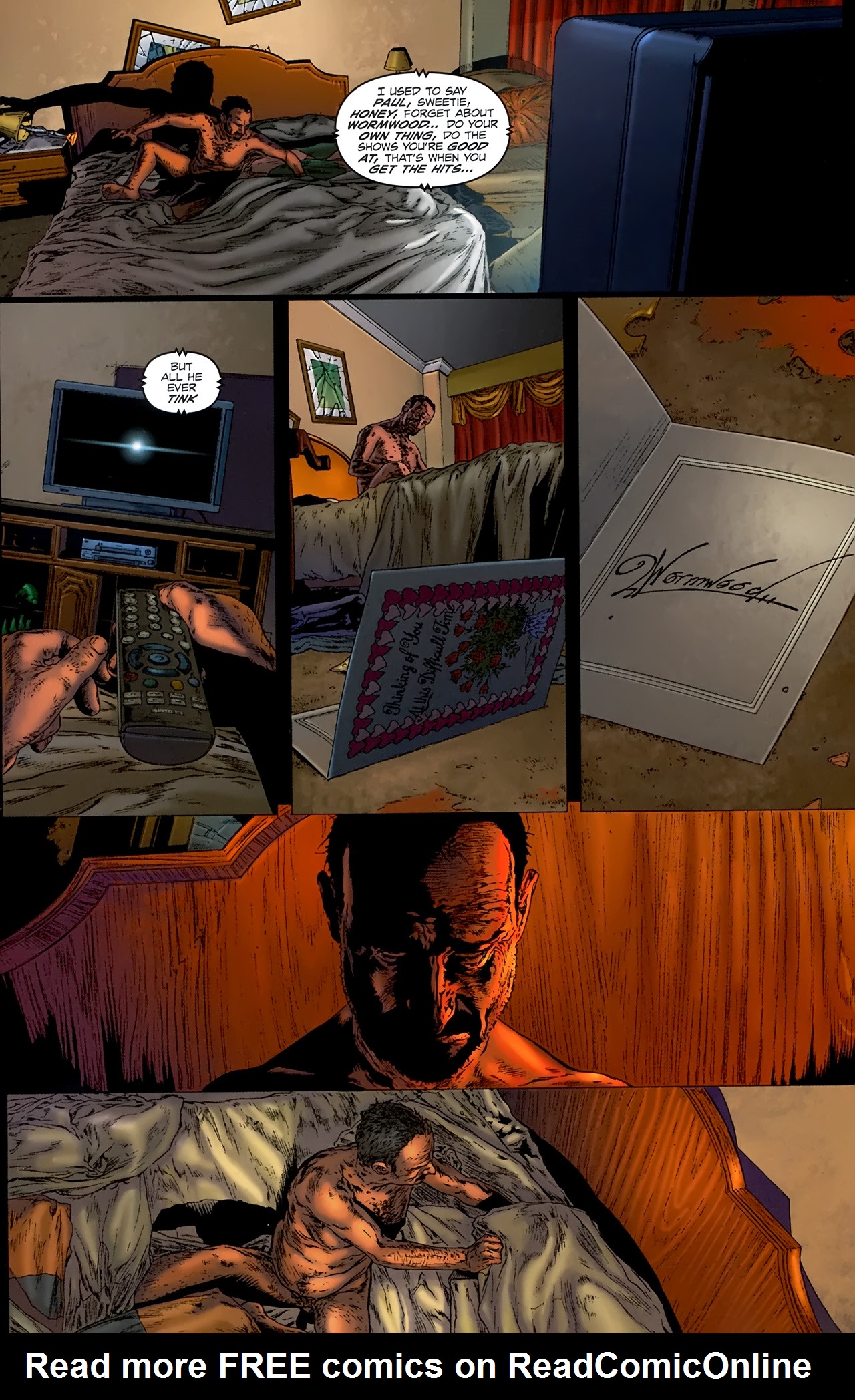 Read online Chronicles of Wormwood: The Last Battle comic -  Issue #1 - 12