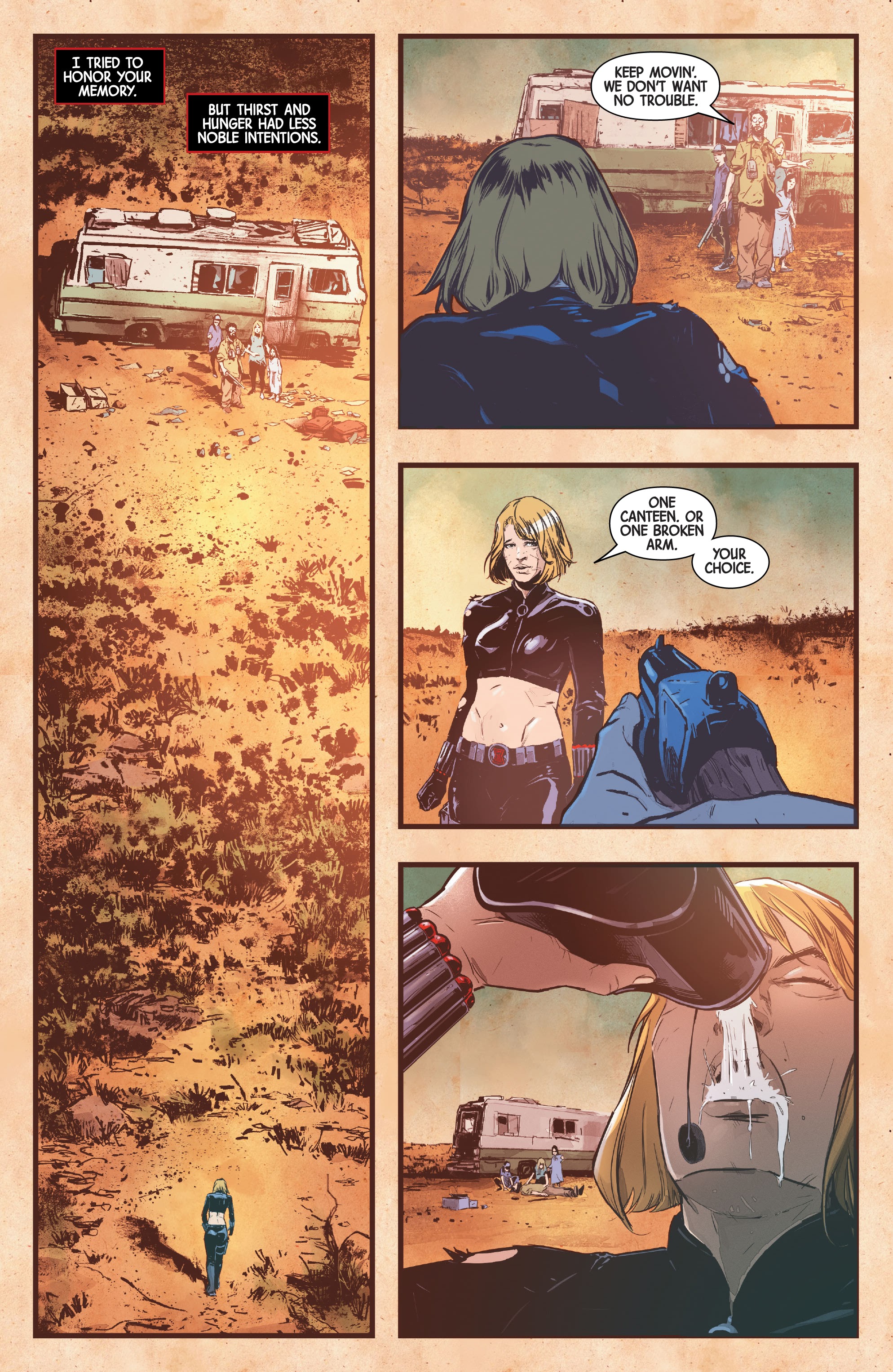 Read online Wastelanders comic -  Issue # Black Widow - 9