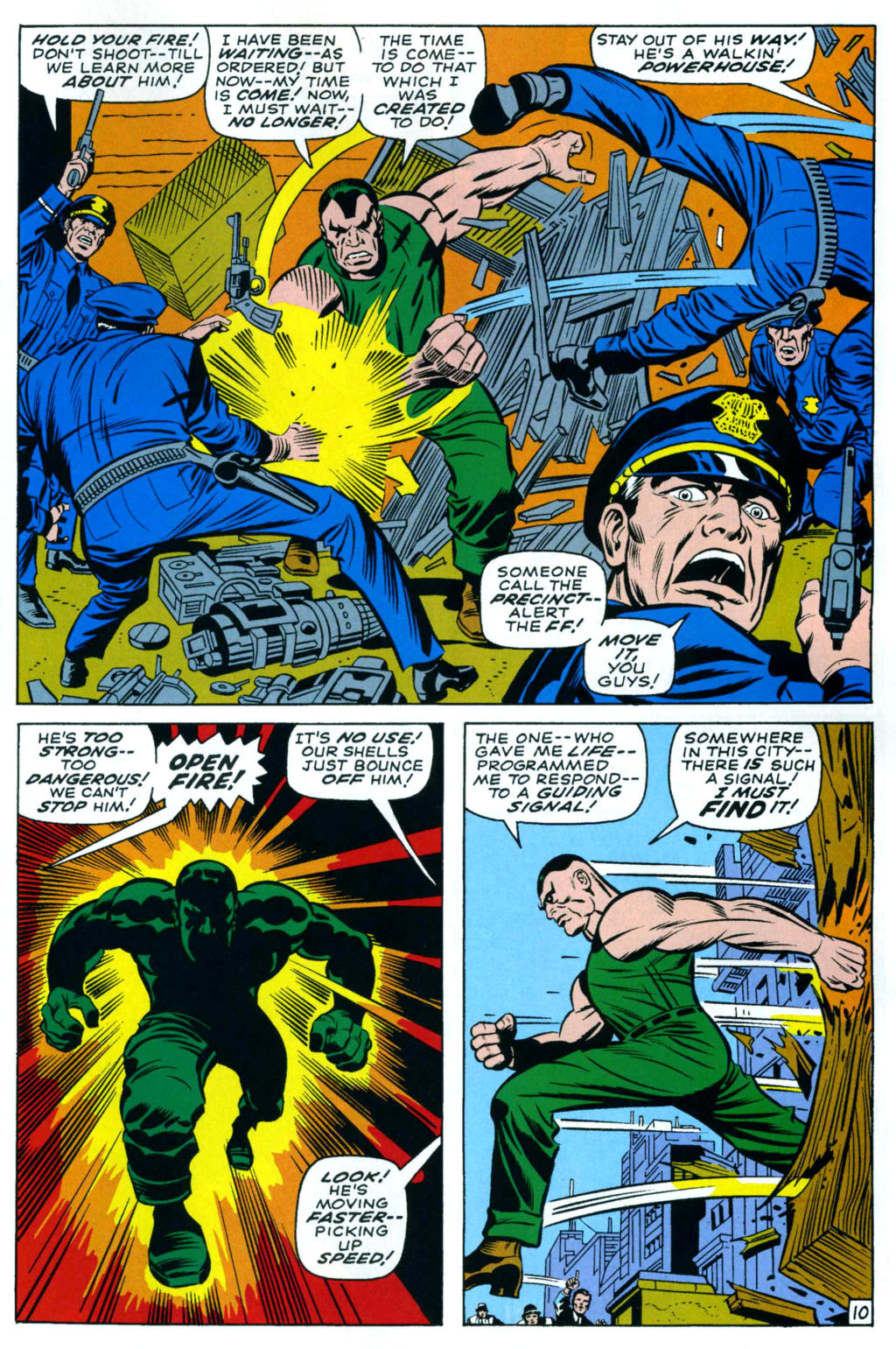 Read online Stan Lee Meets the Thing comic -  Issue # Full - 35