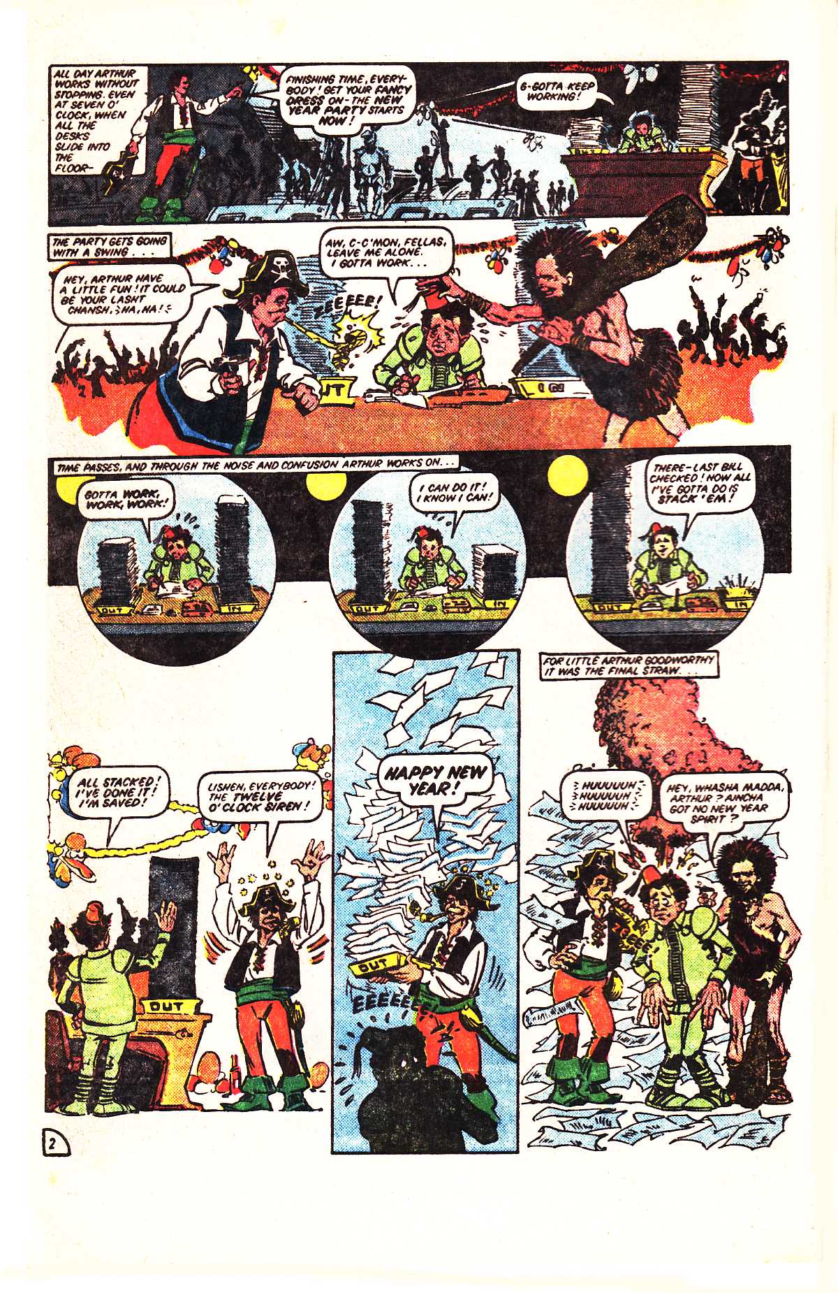 Read online Judge Dredd: The Early Cases comic -  Issue #6 - 4