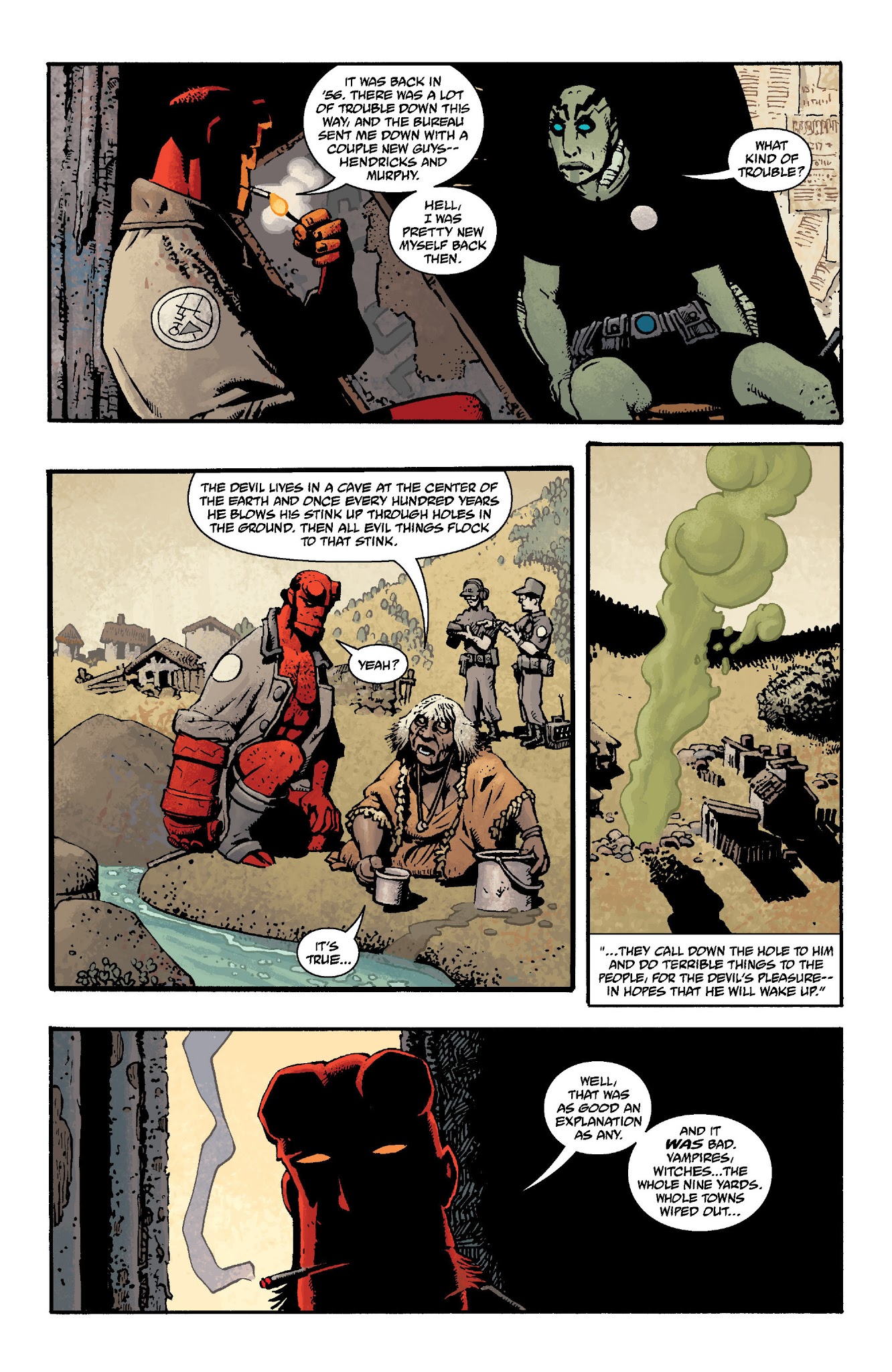 Read online Hellboy In Mexico comic -  Issue # TPB - 13
