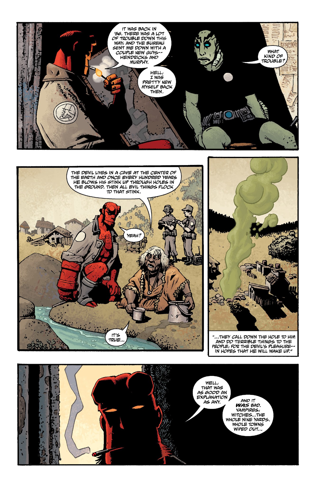 Read online Hellboy In Mexico comic -  Issue # TPB - 13
