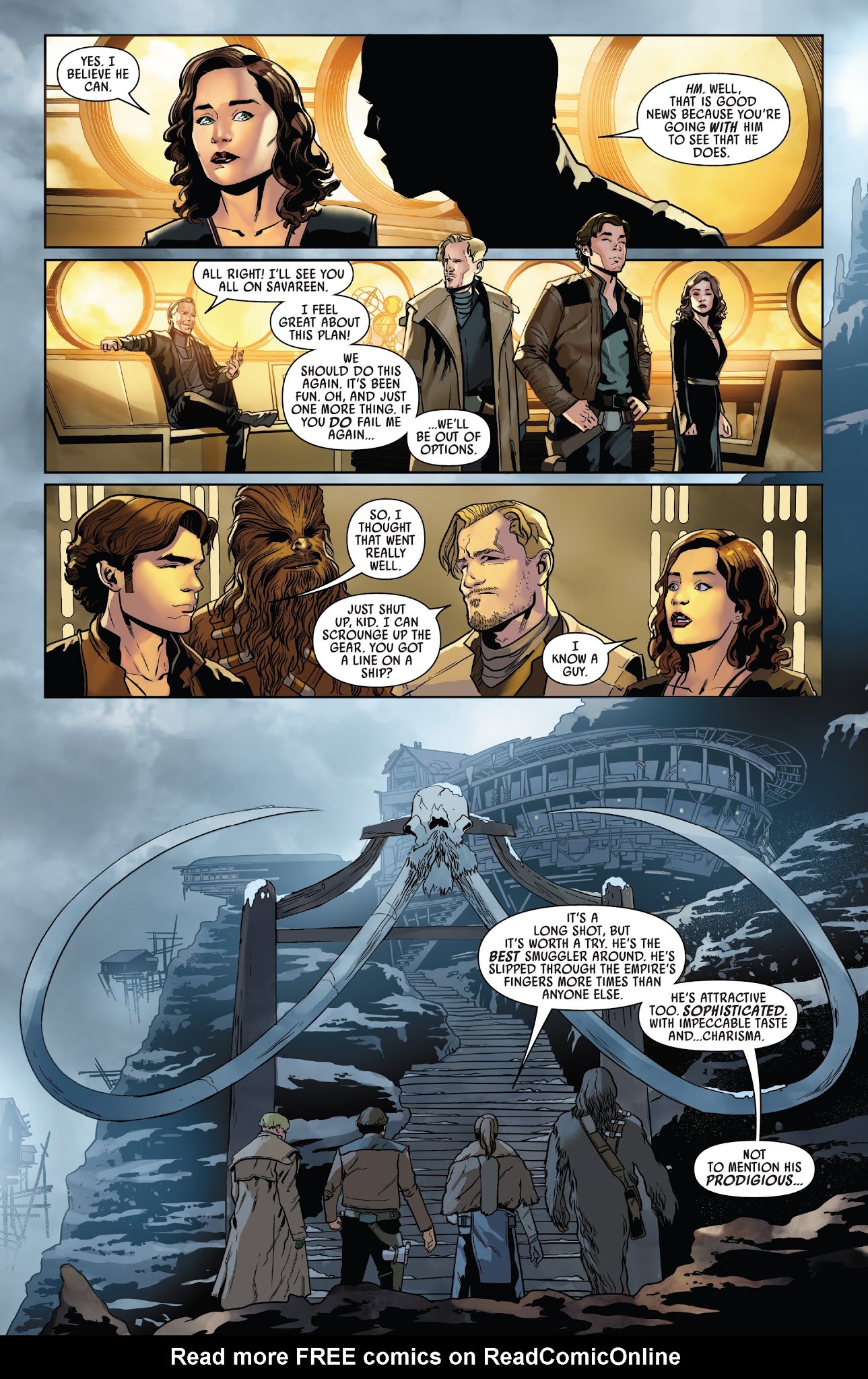 Read online Solo: A Star Wars Story Adaptation comic -  Issue #3 - 11