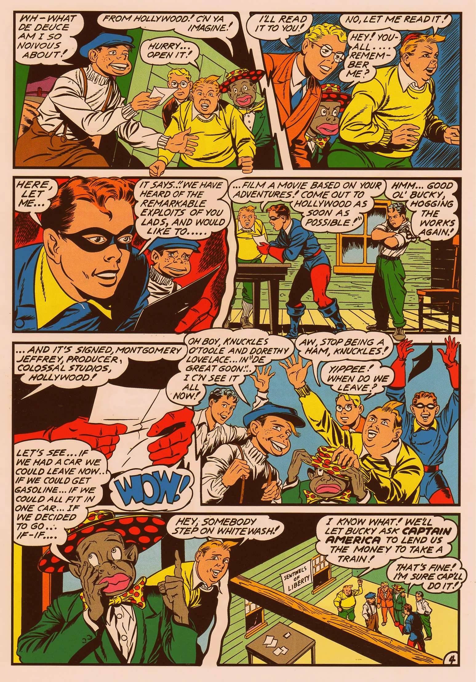 Read online Young Allies Comics comic -  Issue #5 - 6