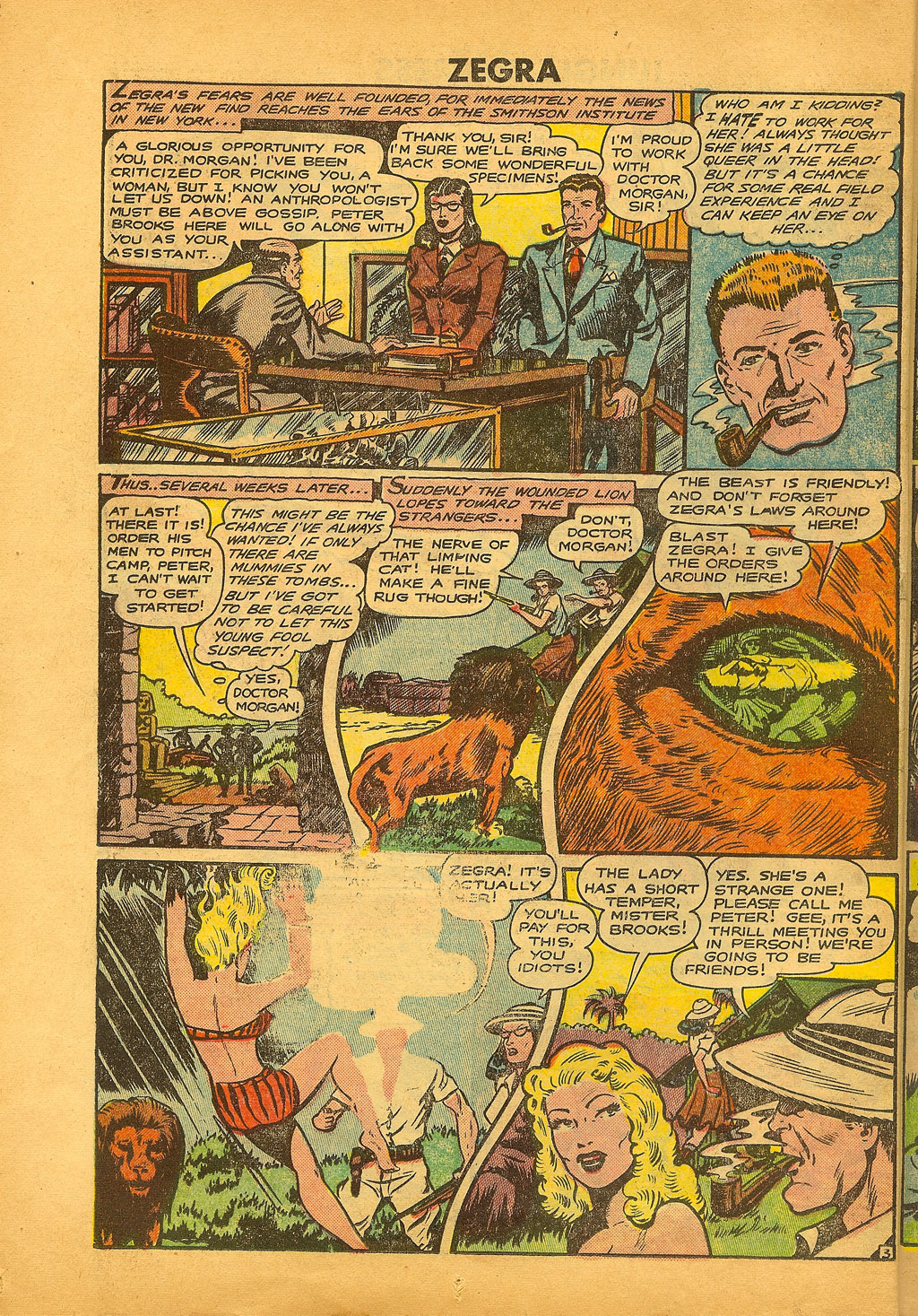 Read online Zegra, Jungle Empress comic -  Issue #4 - 14