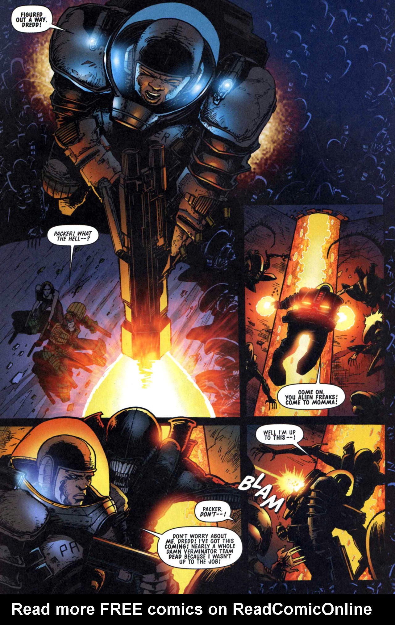 Read online Judge Dredd Vs. Aliens:  Incubus comic -  Issue #4 - 26