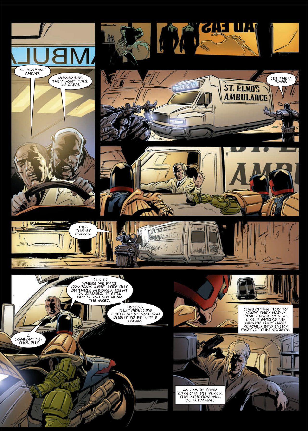 Read online Judge Dredd: Day of Chaos - The Fourth Faction comic -  Issue # TPB (Part 2) - 26