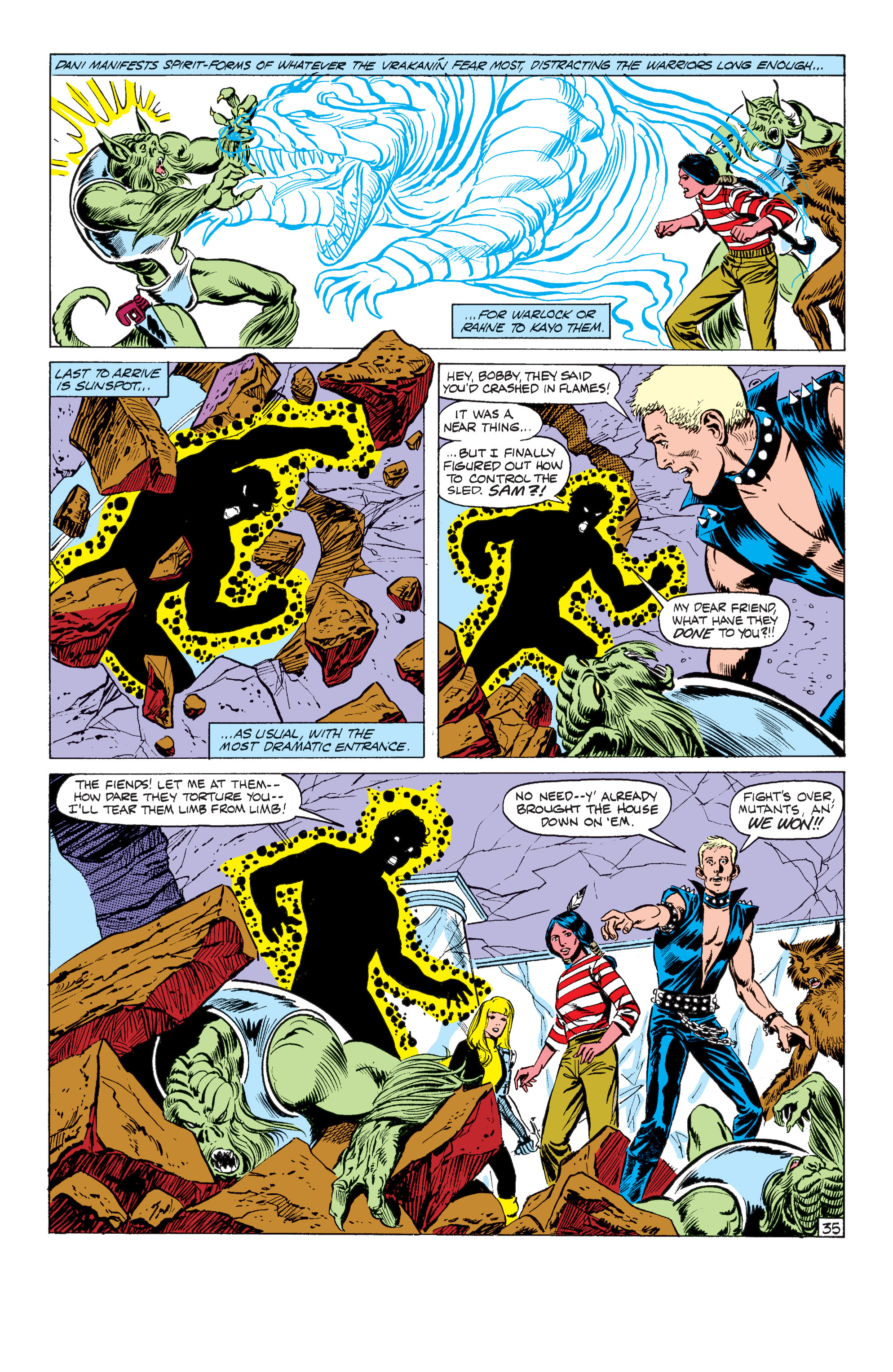 Read online The New Mutants comic -  Issue # _Annual 1 - 36