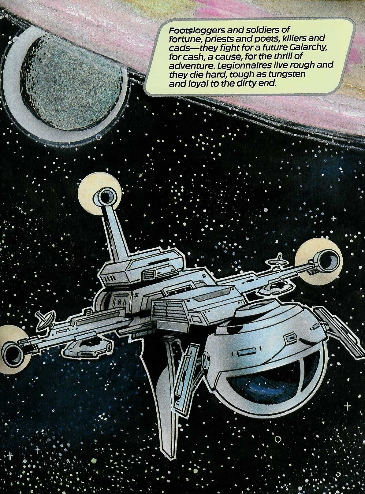 Read online Marvel Graphic Novel comic -  Issue #25 - The Alien Legion - A Grey Day to Die - 4