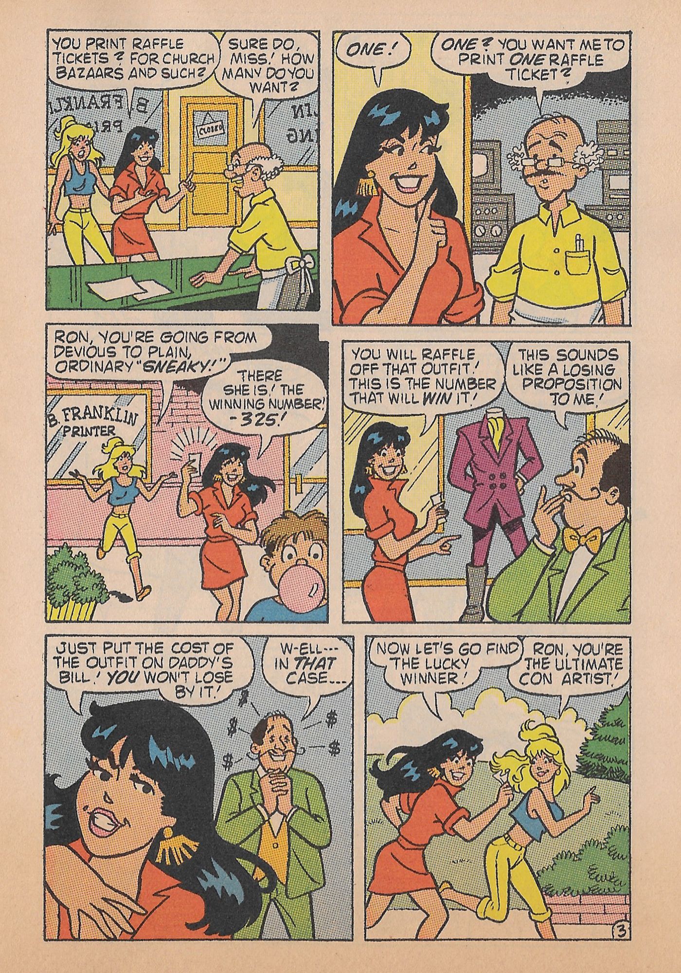 Read online Betty and Veronica Digest Magazine comic -  Issue #51 - 5