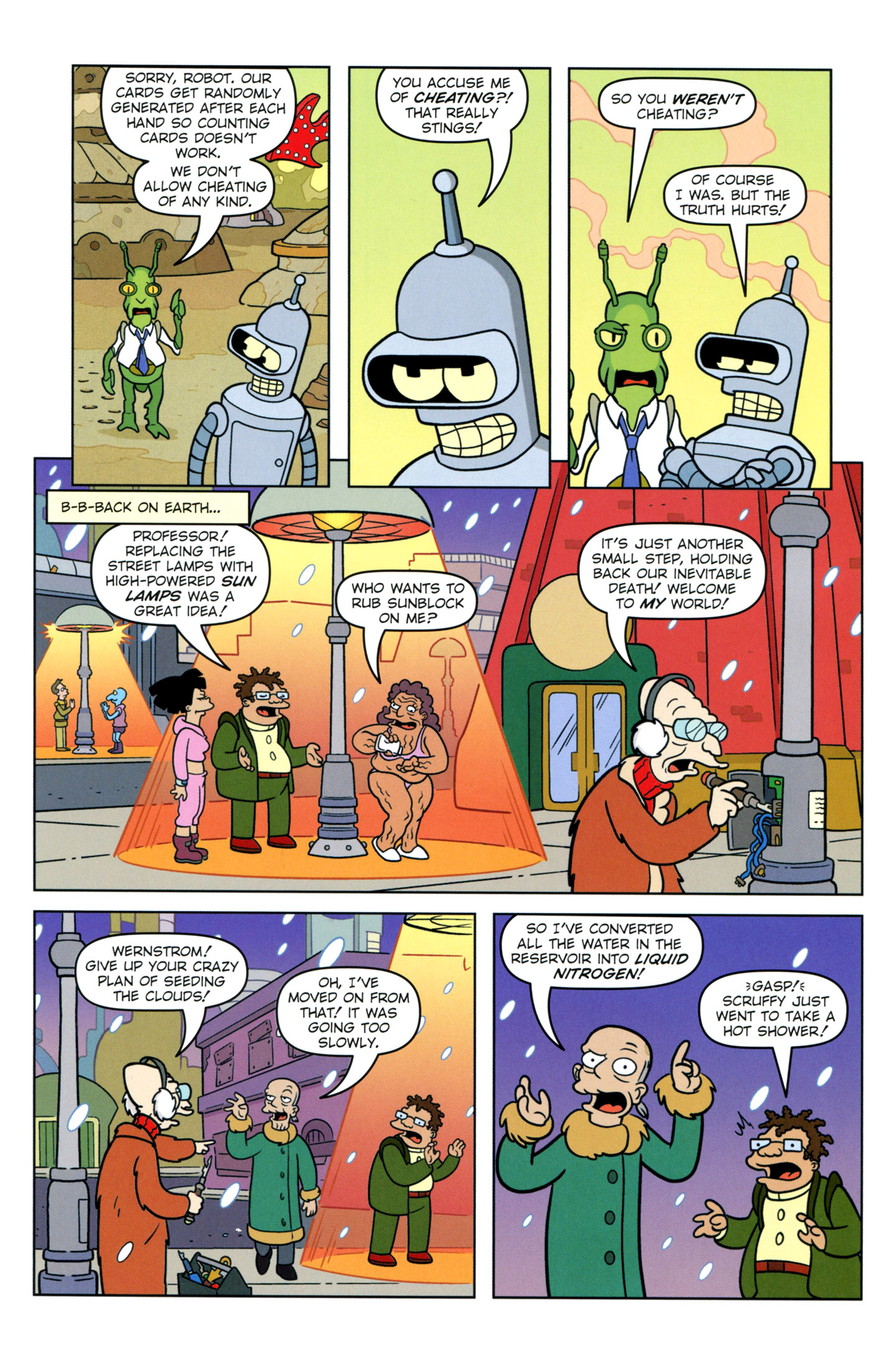 Read online Futurama Comics comic -  Issue #65 - 12