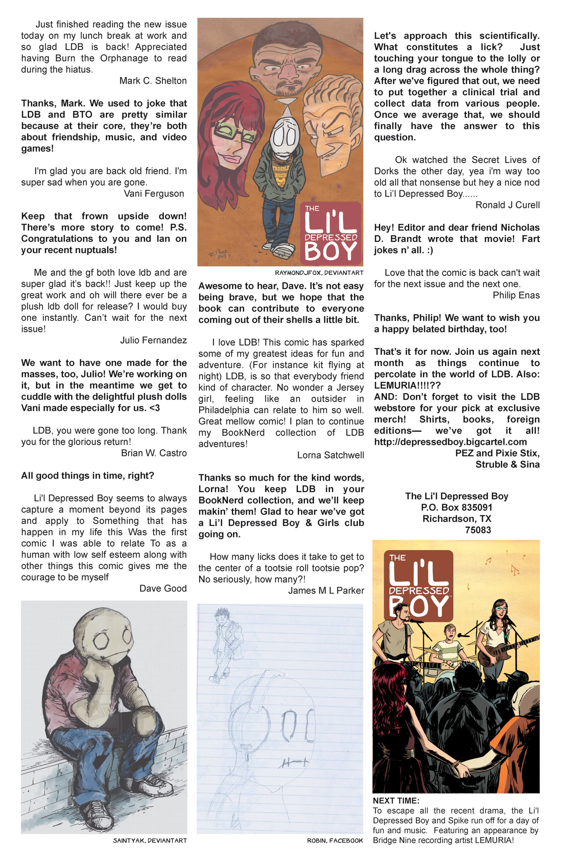Read online The Li'l Depressed Boy: Supposed to Be There Too comic -  Issue #2 - 24