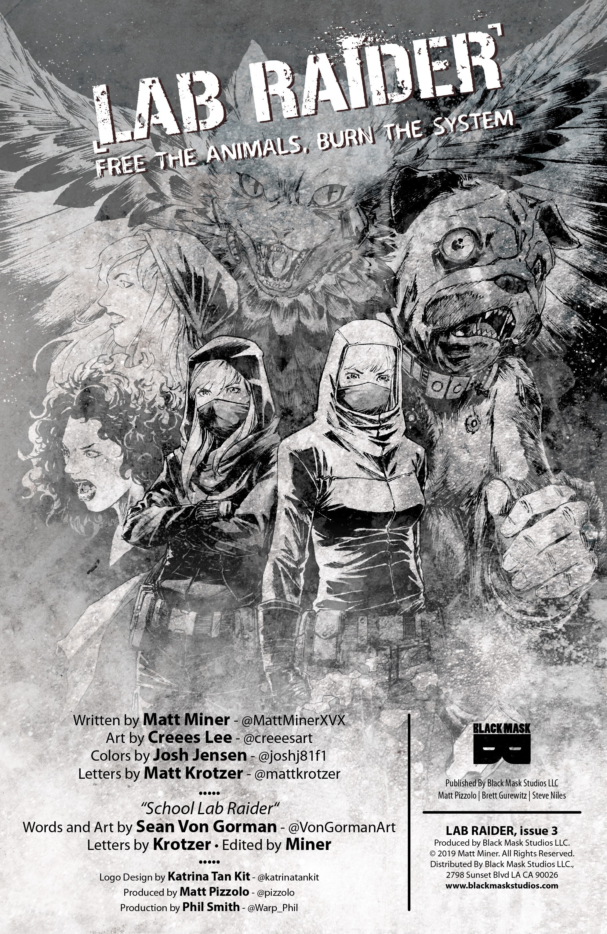 Read online Lab Raider comic -  Issue #3 - 2