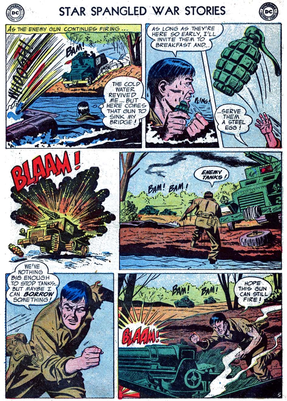 Read online Star Spangled War Stories (1952) comic -  Issue #32 - 23