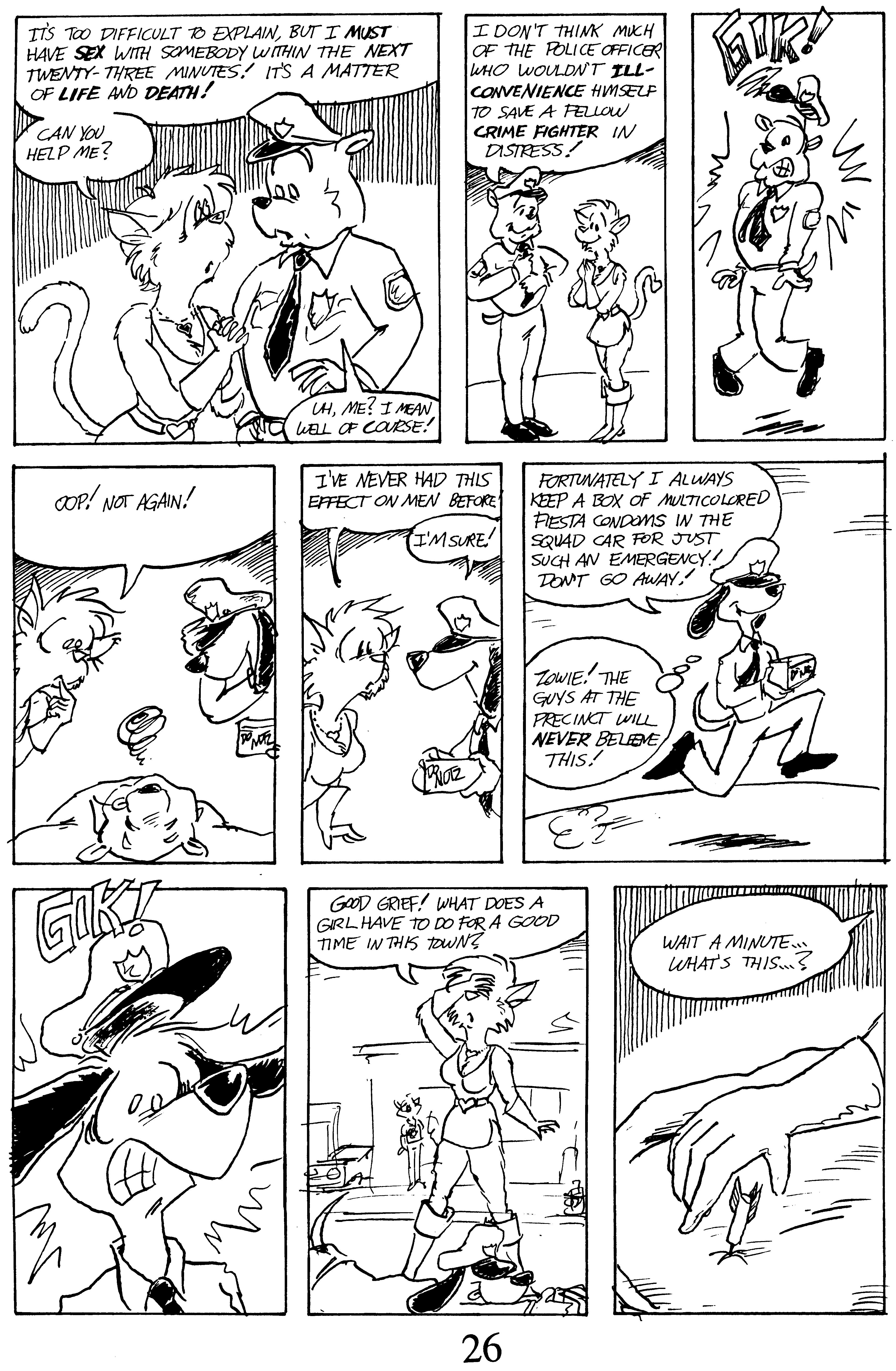 Read online Furrlough comic -  Issue #13 - 28