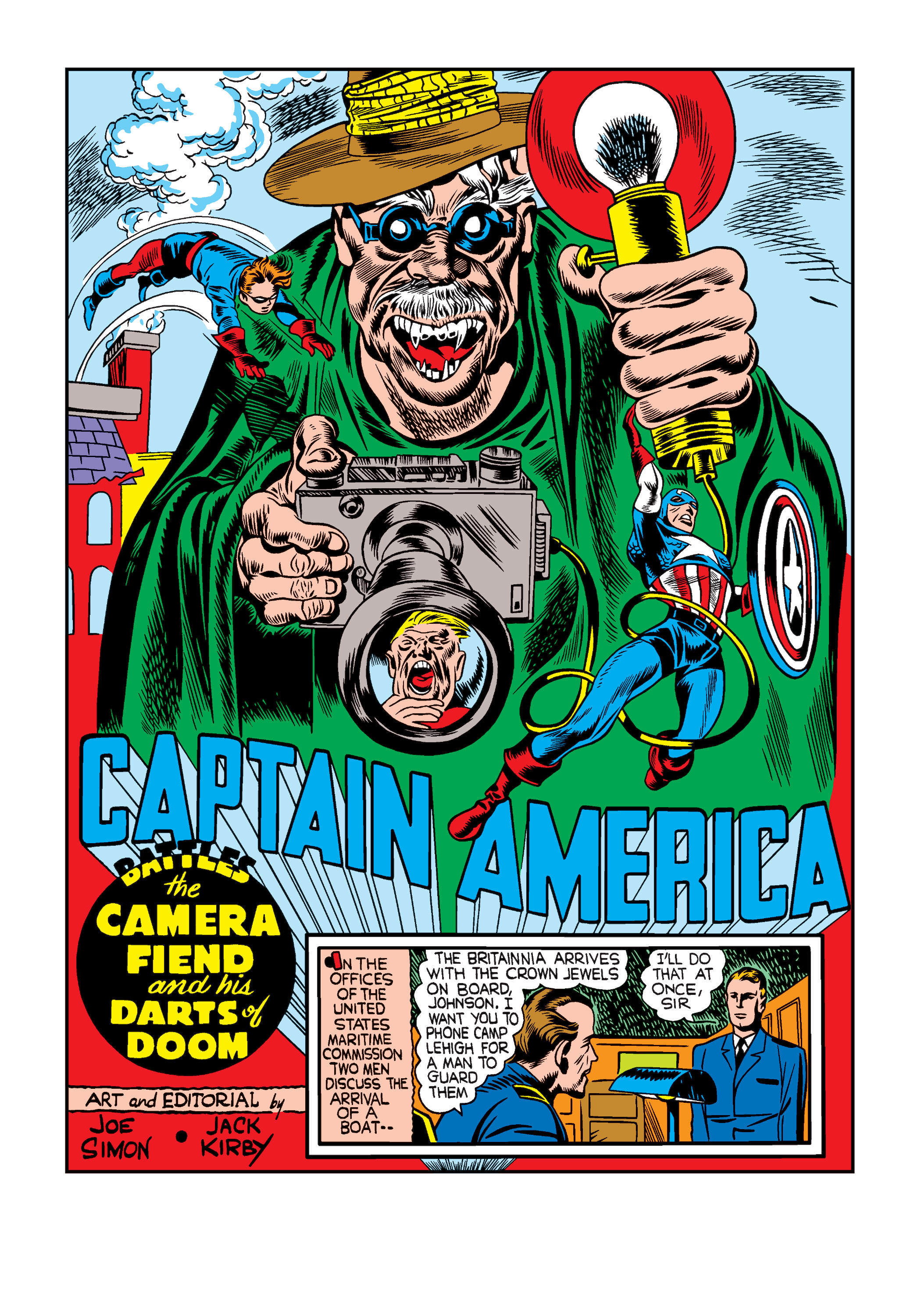 Read online Captain America Comics comic -  Issue #6 - 3