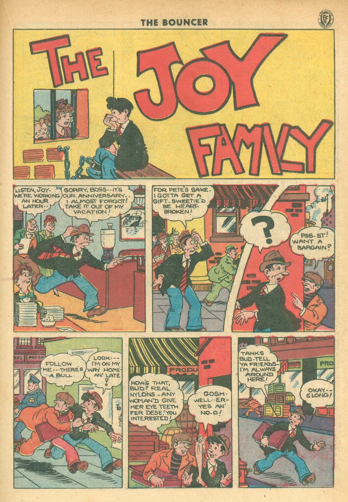 Read online The Bouncer (1944) comic -  Issue #11 - 19