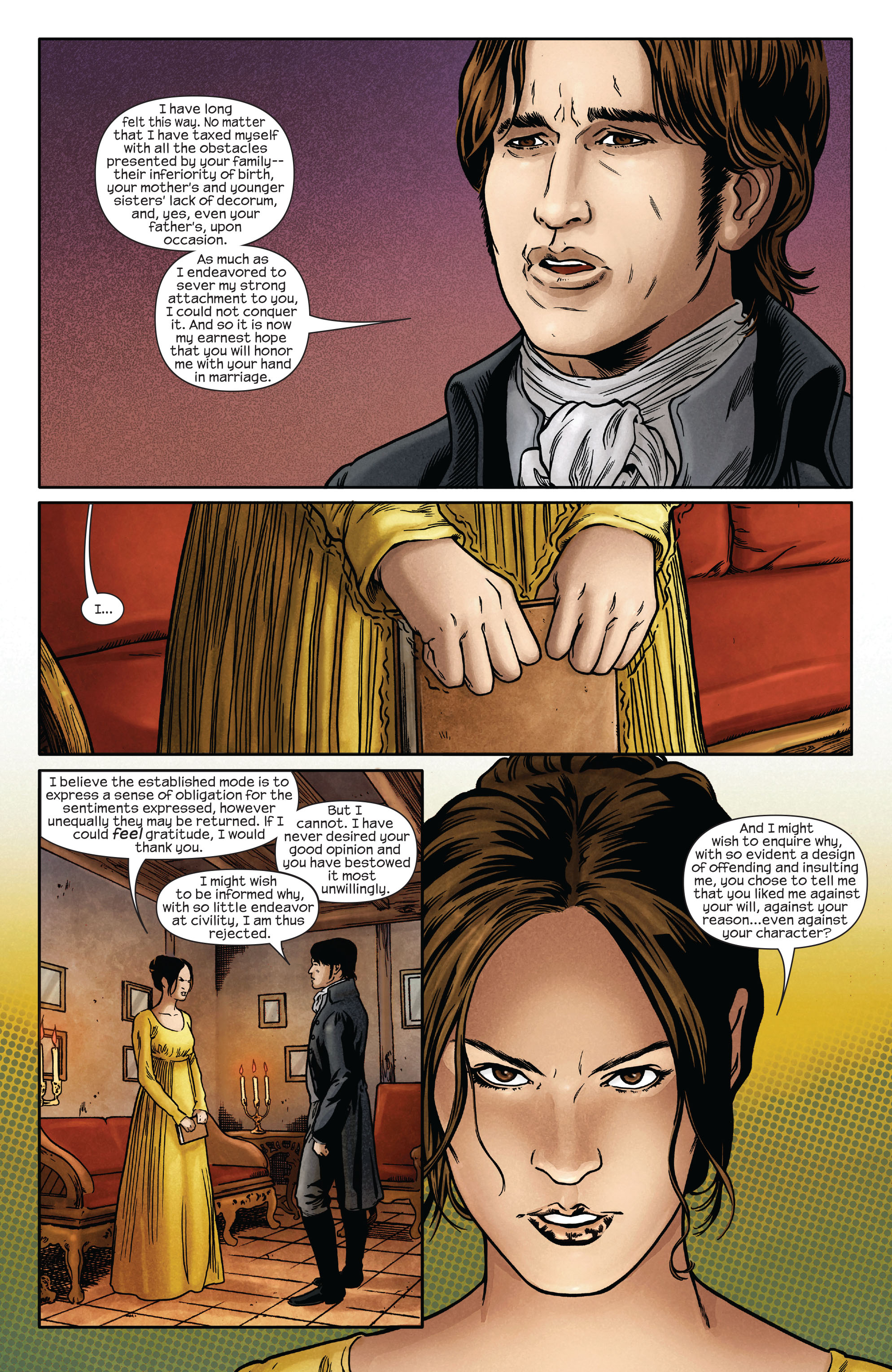 Read online Pride & Prejudice (2009) comic -  Issue #4 - 4