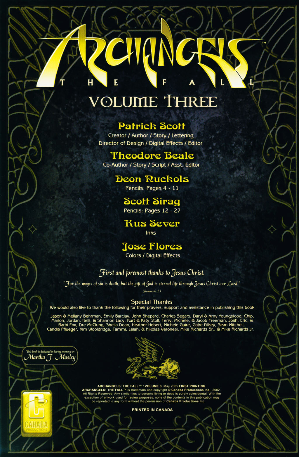 Read online Archangels: The Fall comic -  Issue #3 - 2