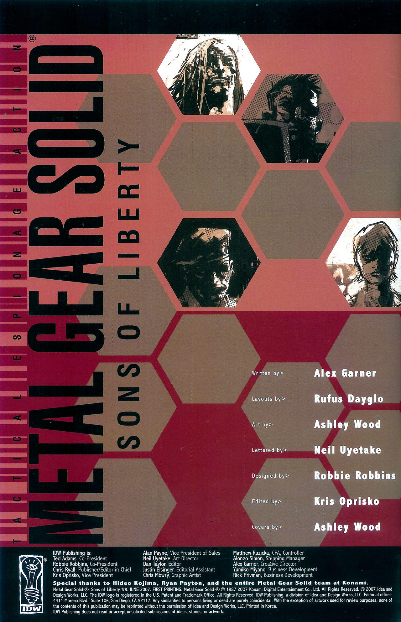 Read online Metal Gear Solid: Sons of Liberty comic -  Issue #9 - 2