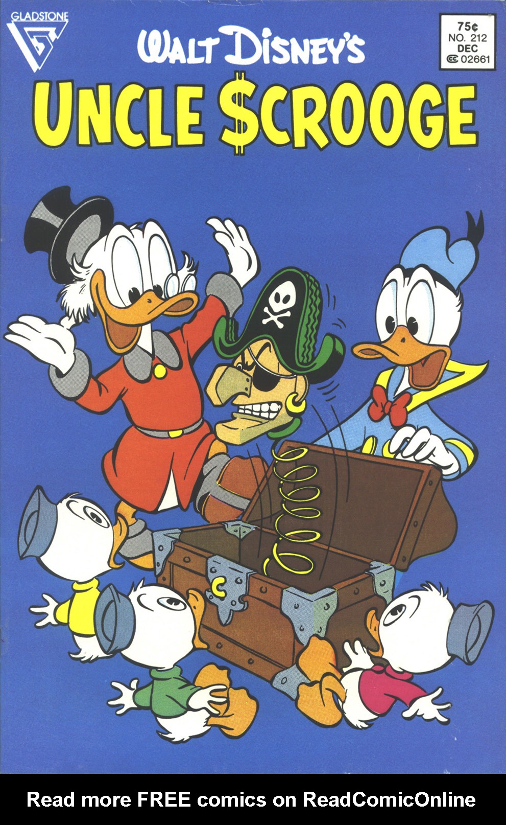 Read online Uncle Scrooge (1953) comic -  Issue #212 - 1