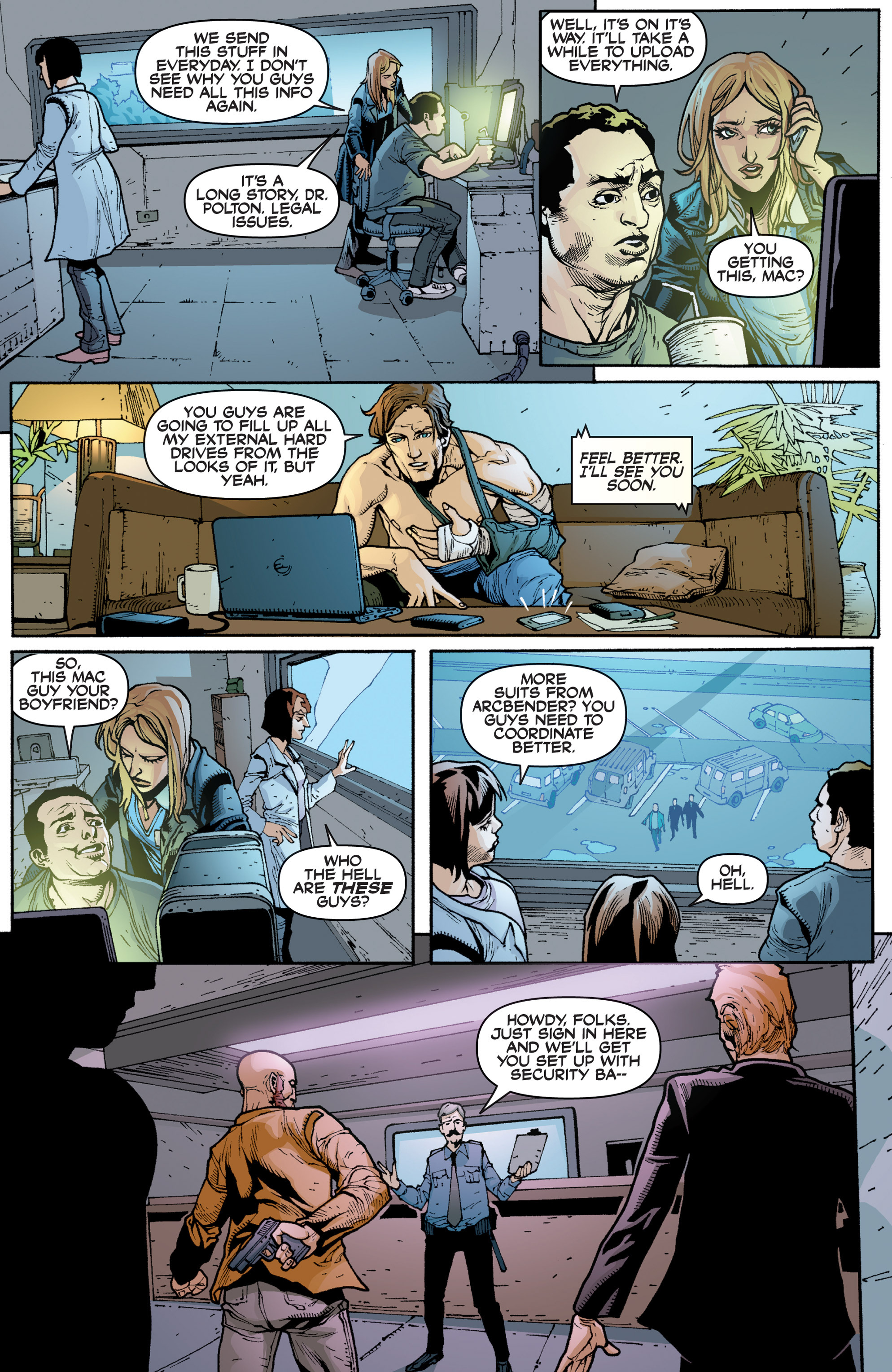 Read online Days Missing: Enox comic -  Issue # Full - 53