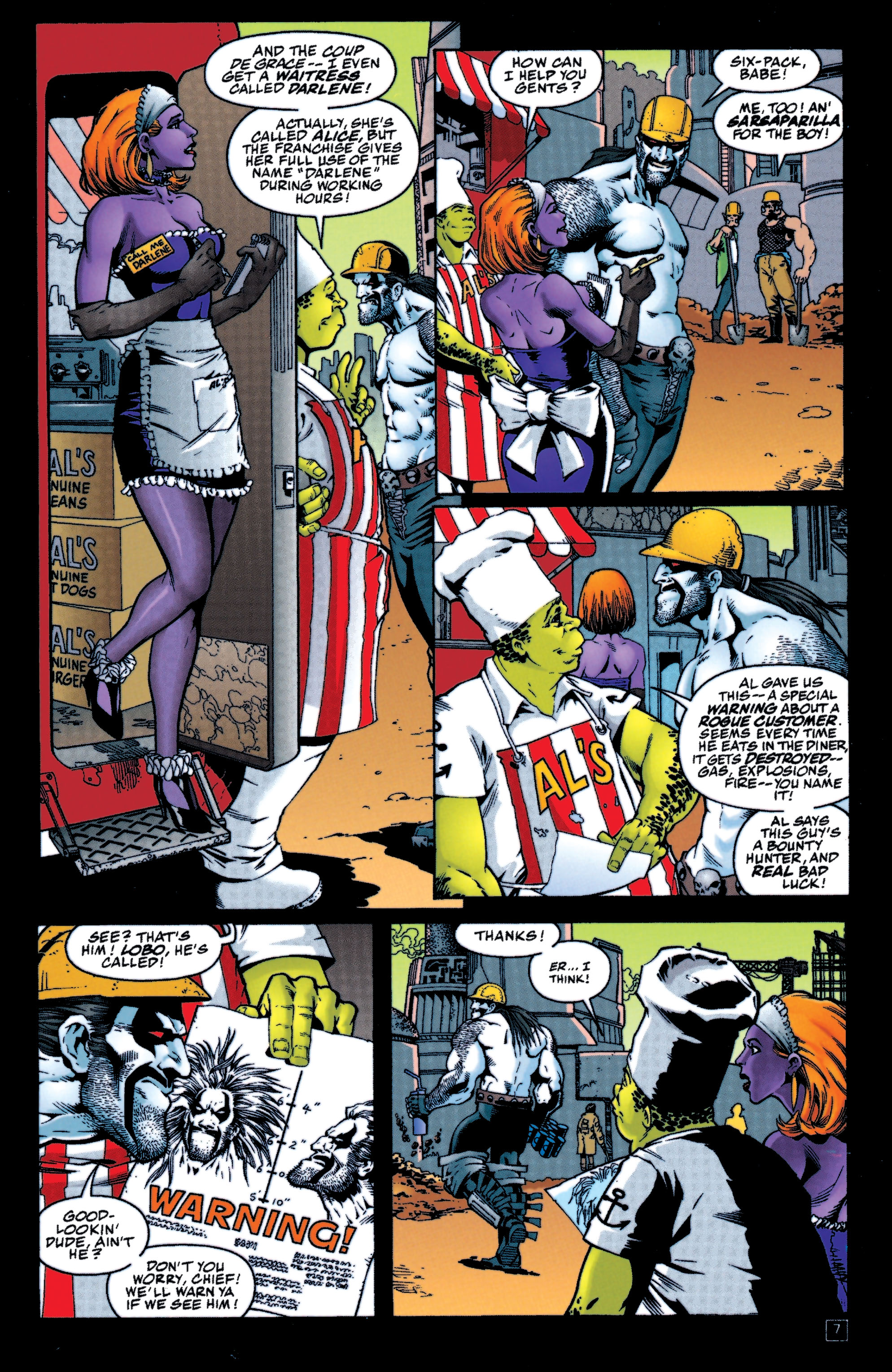 Read online Lobo (1993) comic -  Issue #43 - 8