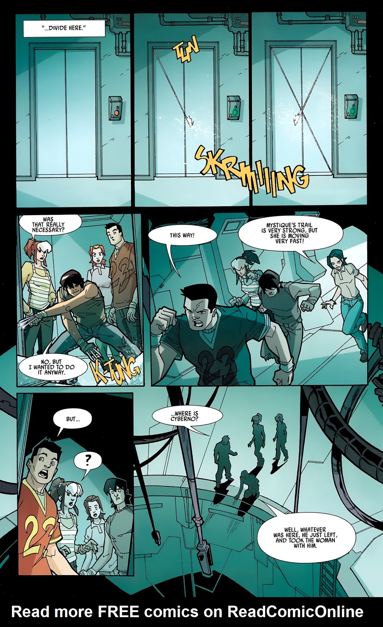 Read online X-Campus comic -  Issue #4 - 41