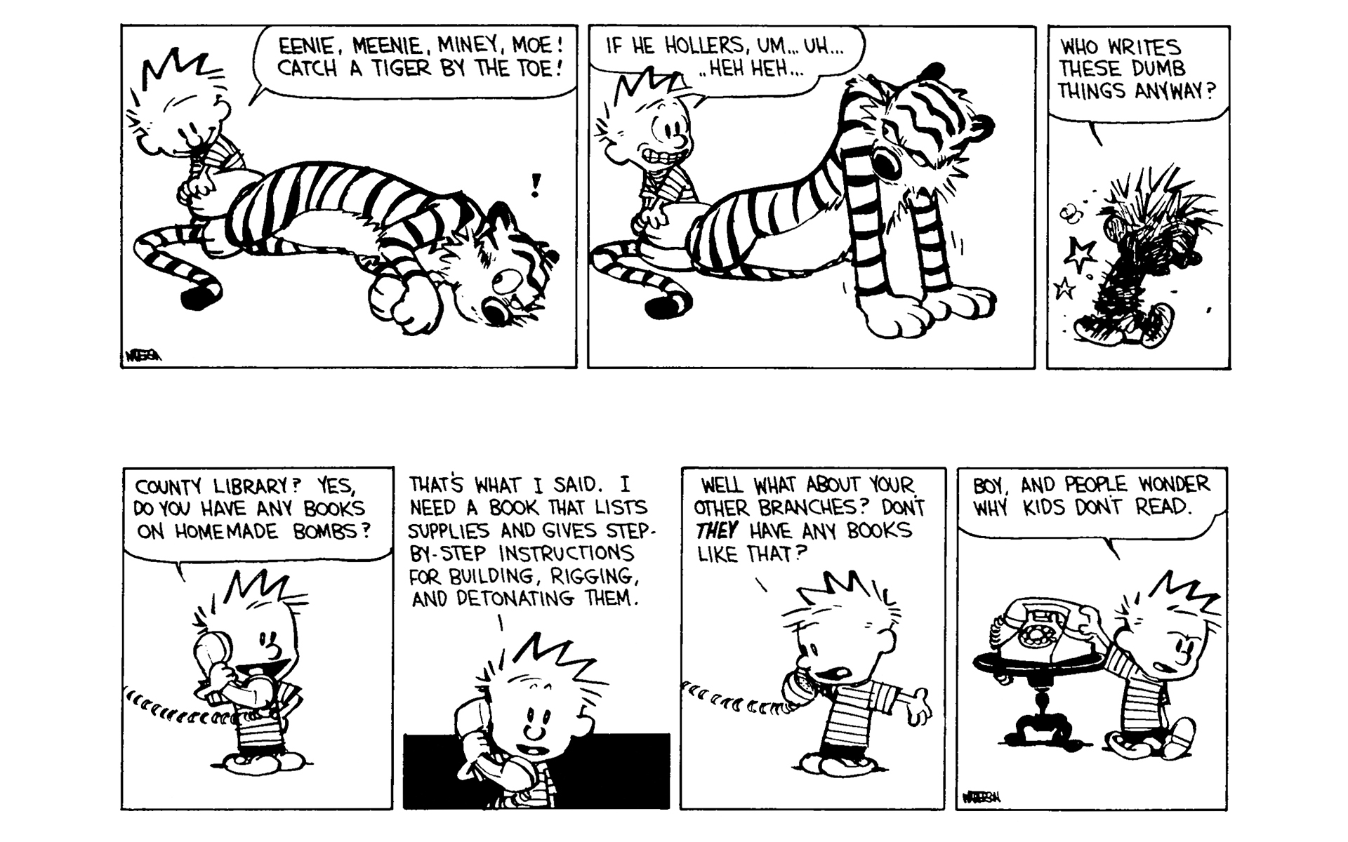 Read online Calvin and Hobbes comic -  Issue #6 - 116