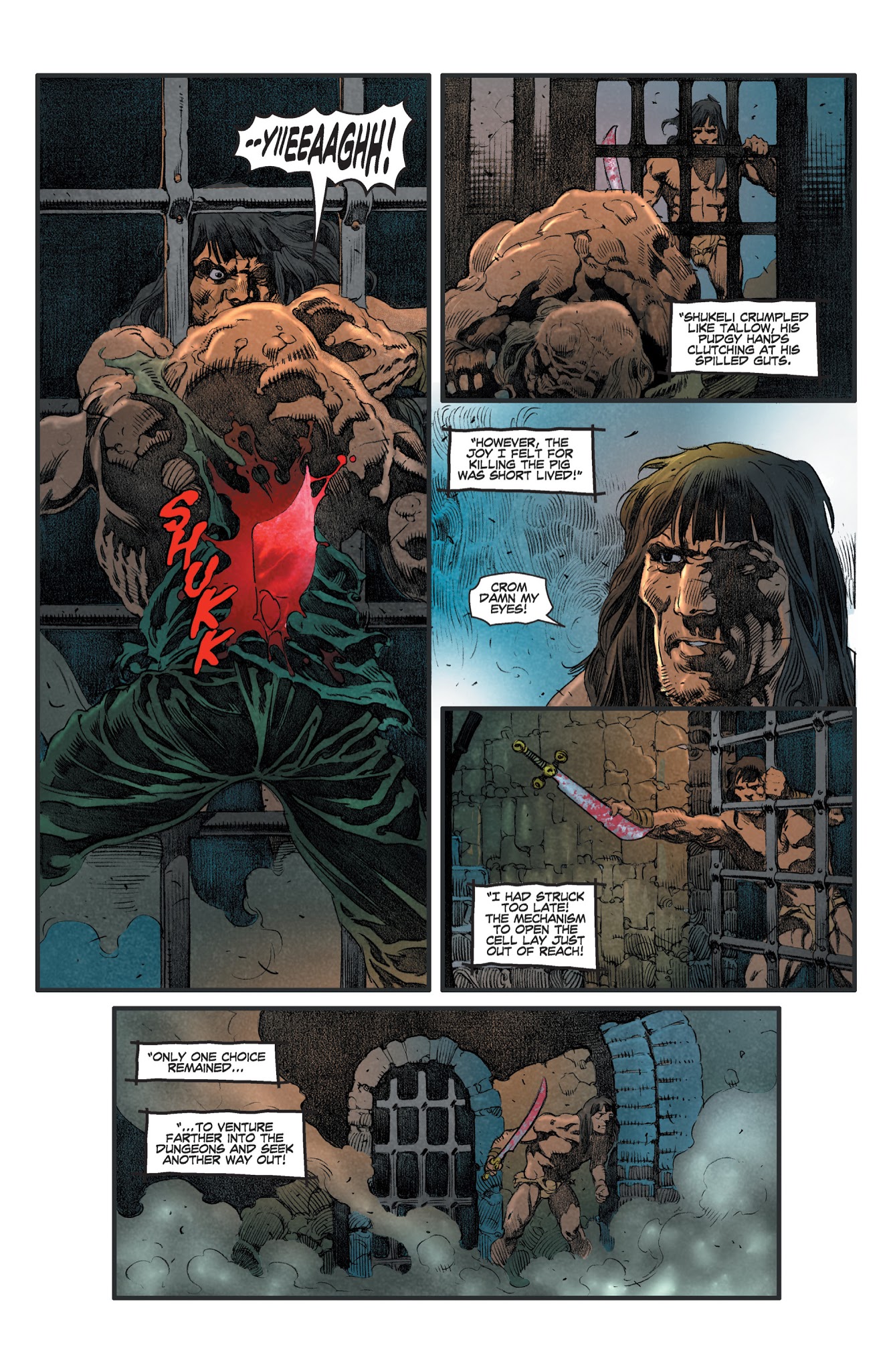 Read online King Conan: The Scarlet Citadel comic -  Issue # TPB - 48