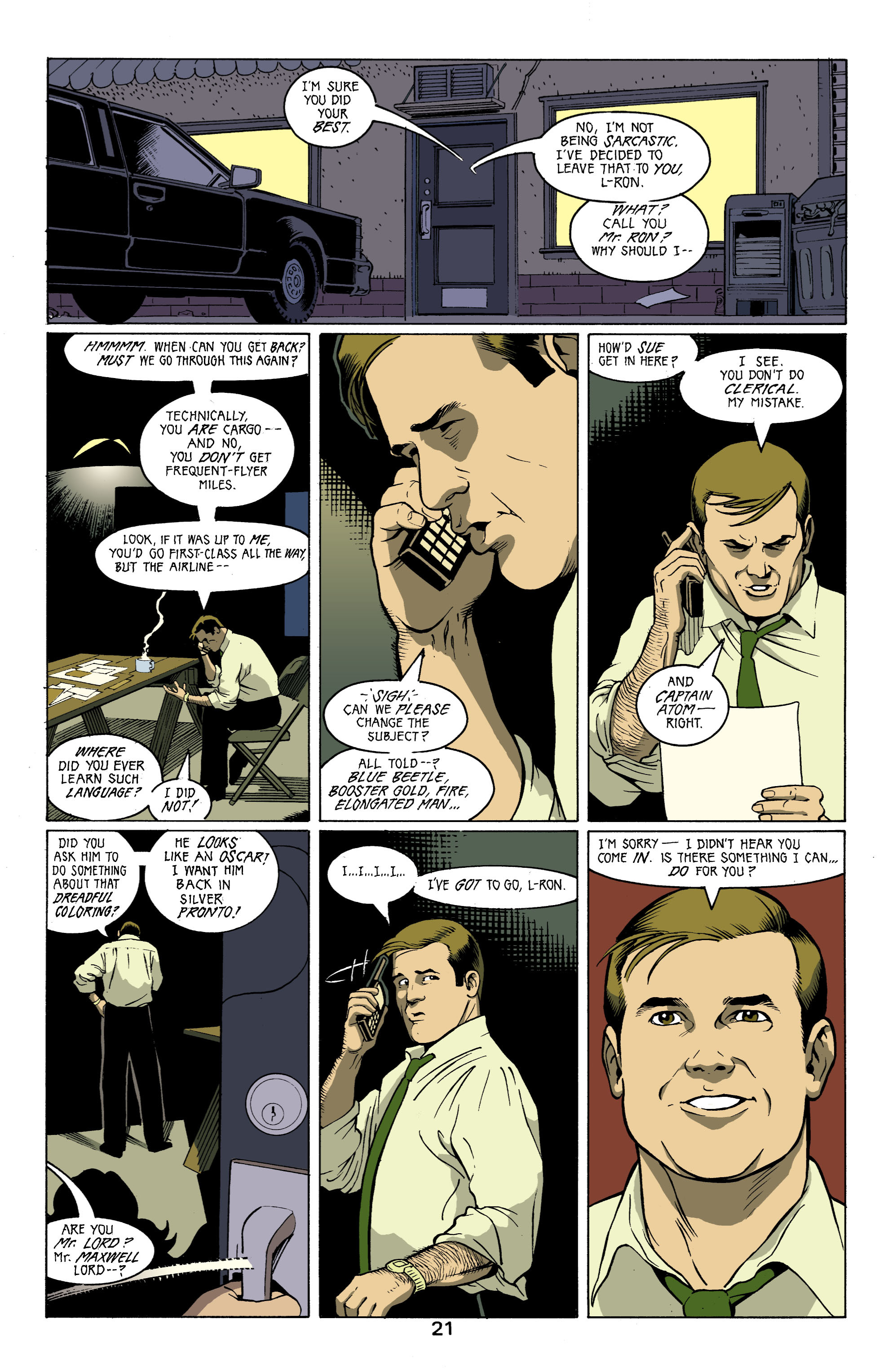 Read online Formerly Known as the Justice League comic -  Issue #1 - 22