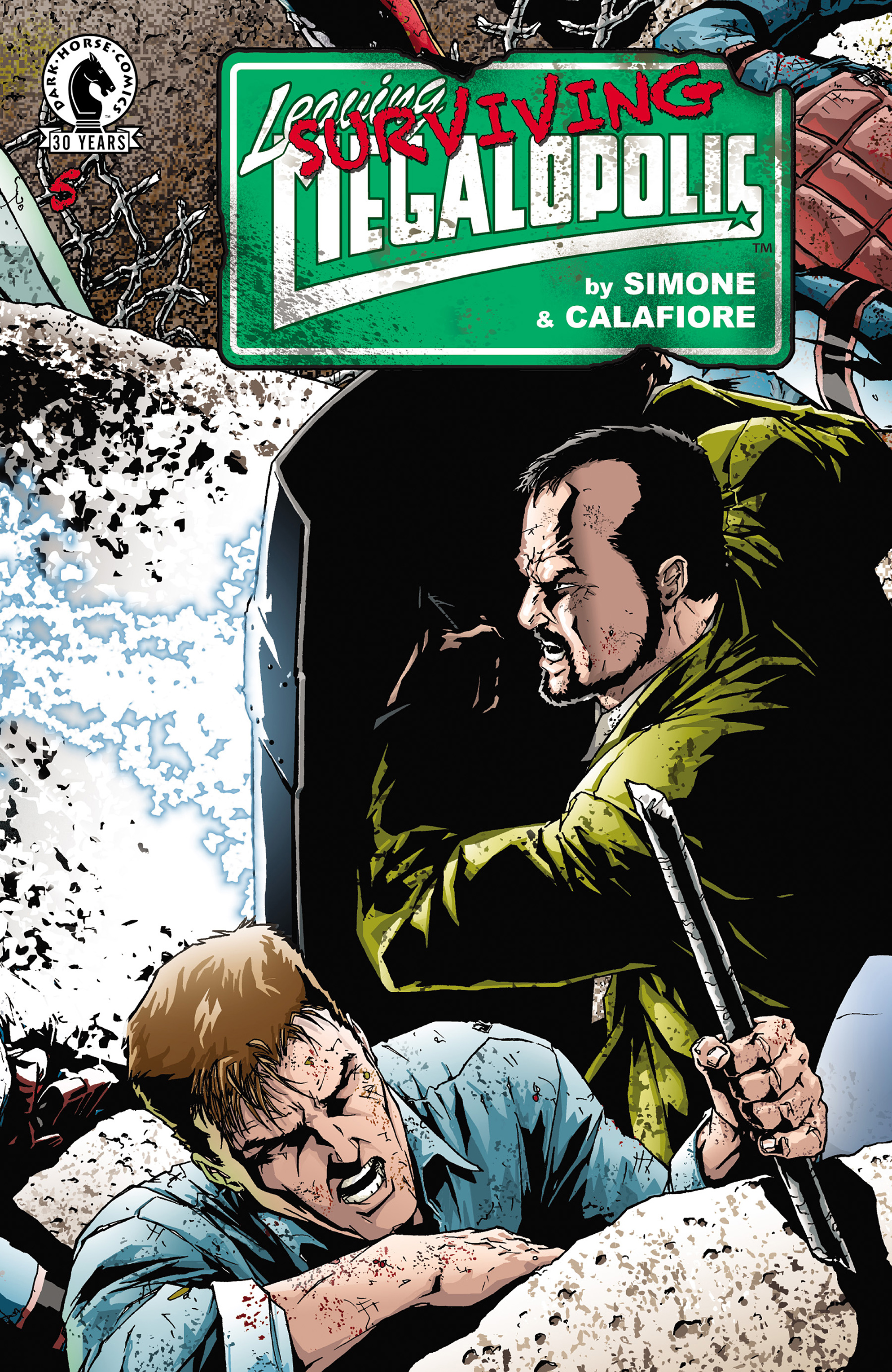 Read online Leaving Megalopolis: Surviving Megalopolis comic -  Issue #5 - 1