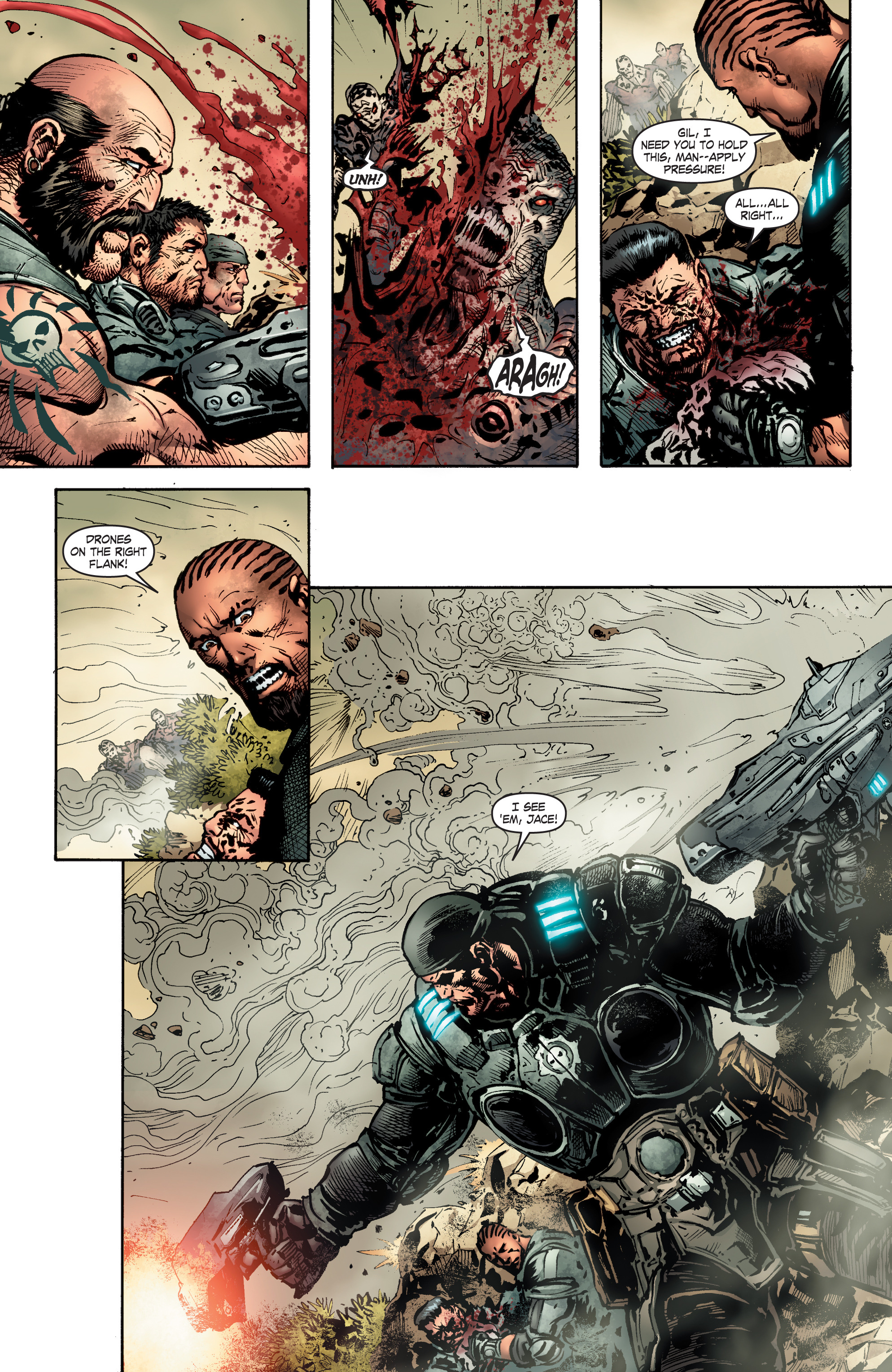 Read online Gears Of War comic -  Issue #1 - 21