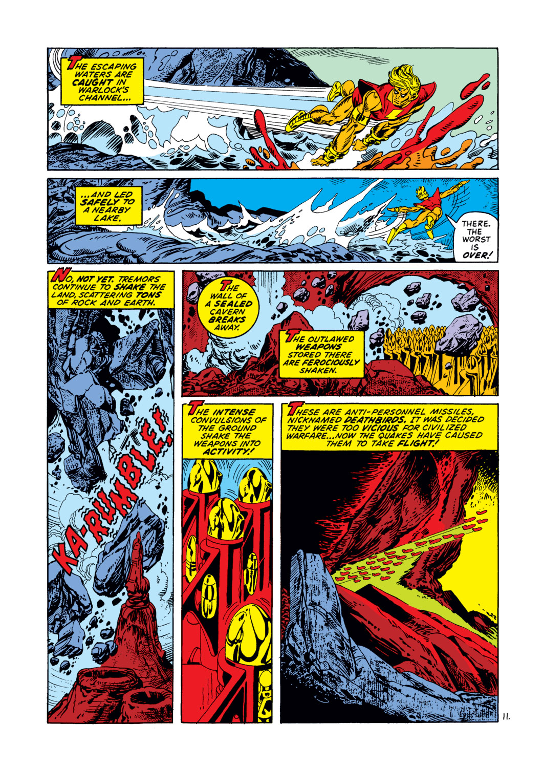 Read online Warlock (1972) comic -  Issue #5 - 12