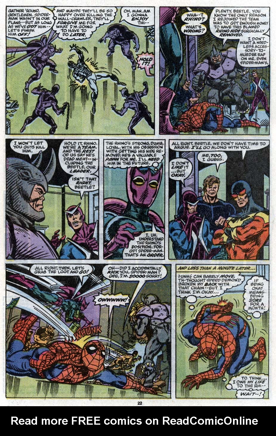 Deadly Foes of Spider-Man issue 1 - Page 18