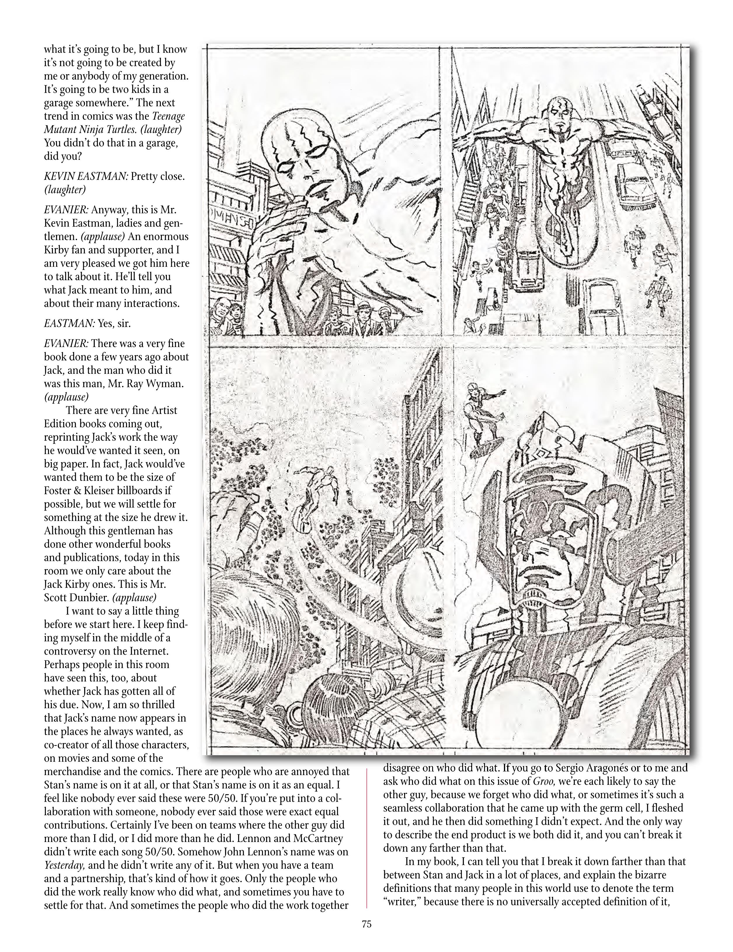 Read online The Jack Kirby Collector comic -  Issue #69 - 77