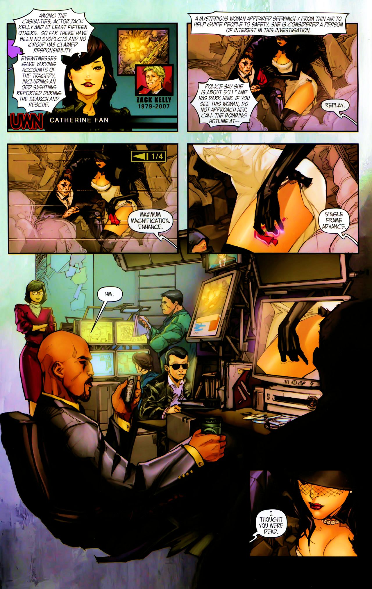 Read online Madame Mirage comic -  Issue #4 - 4