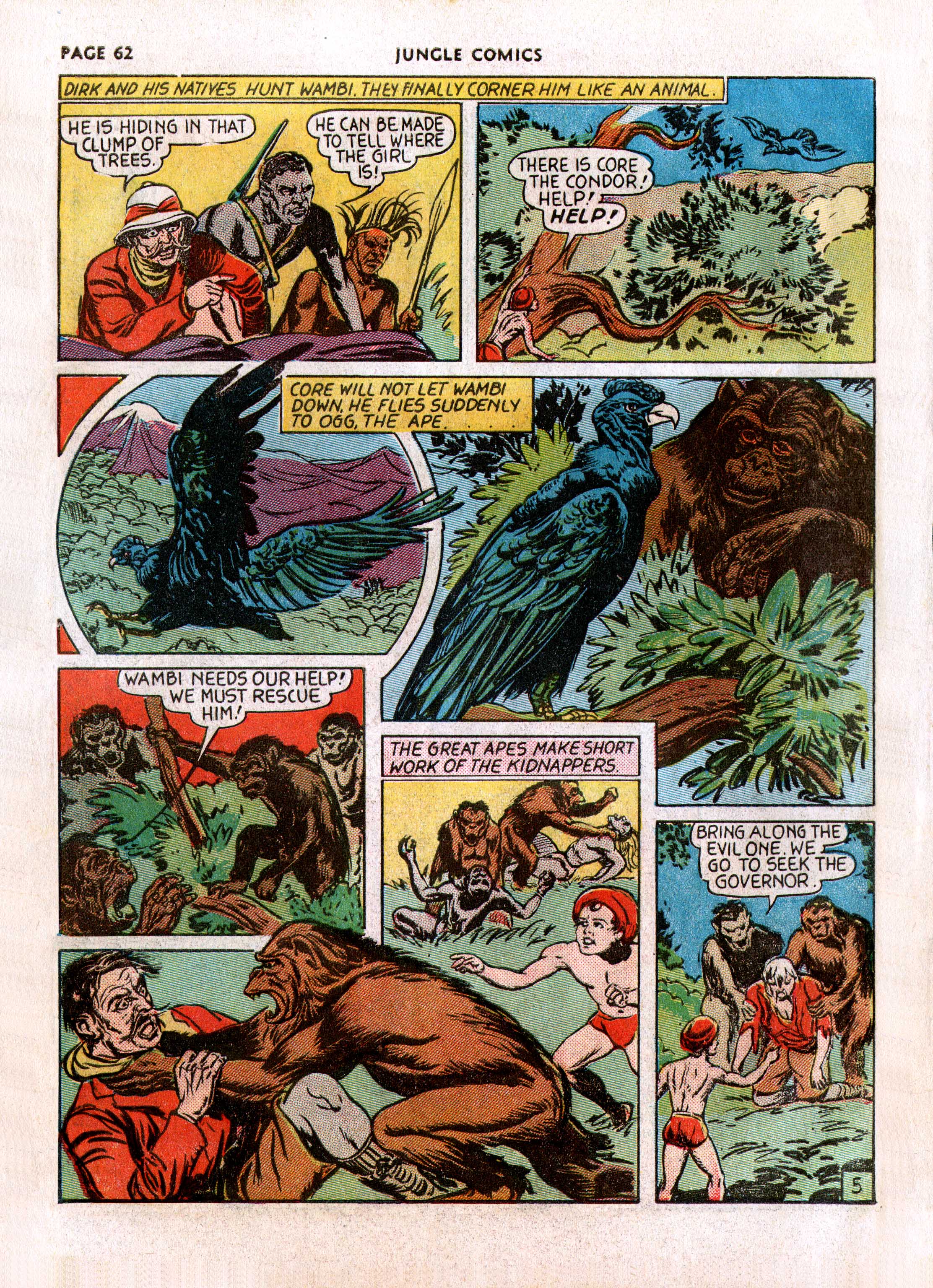 Read online Jungle Comics comic -  Issue #7 - 64