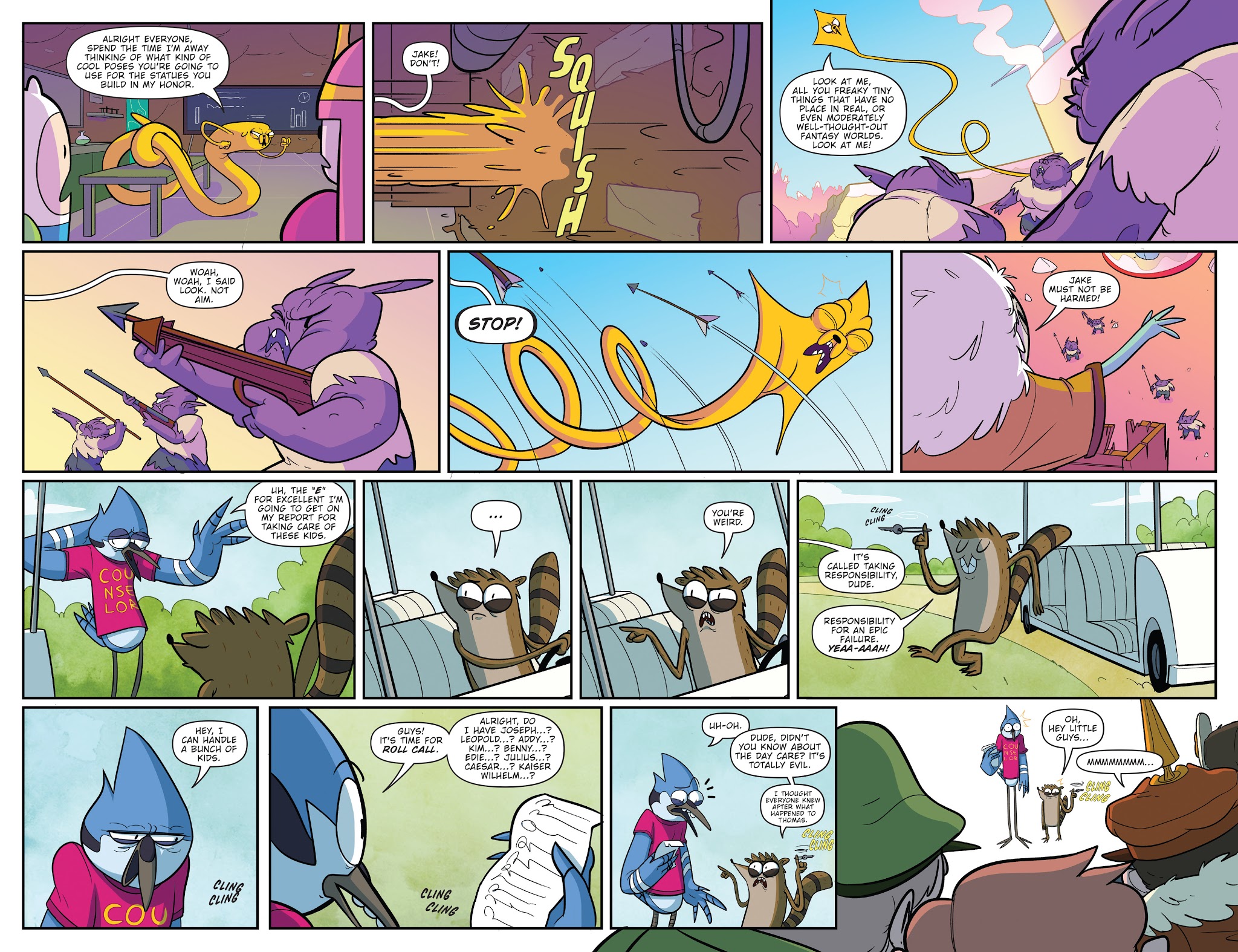Read online Adventure Time/Regular Show comic -  Issue #1 - 10