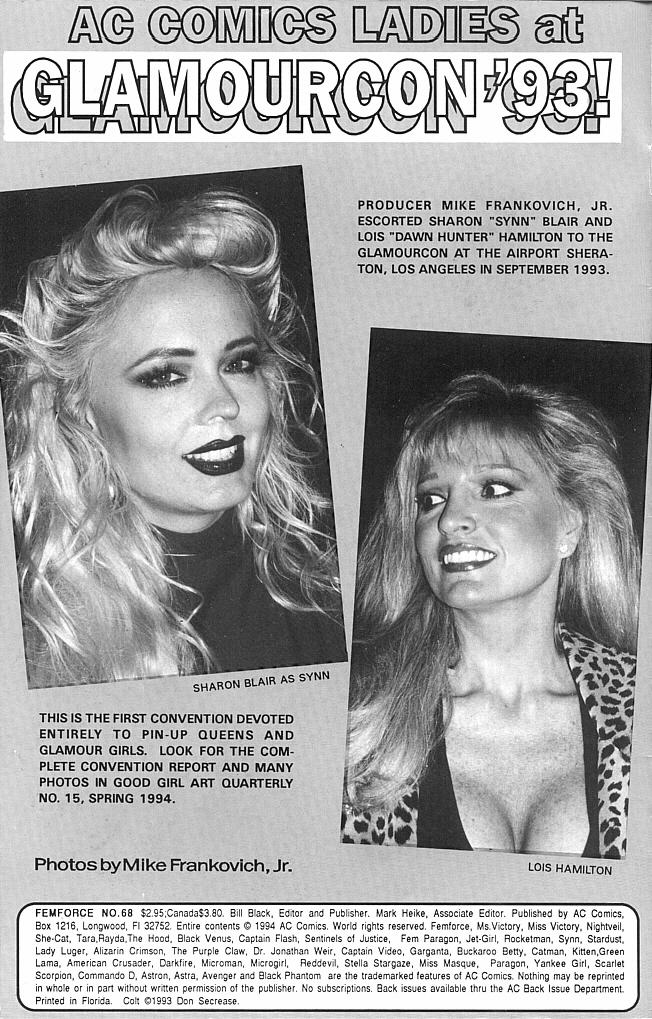 Read online Femforce comic -  Issue #68 - 2