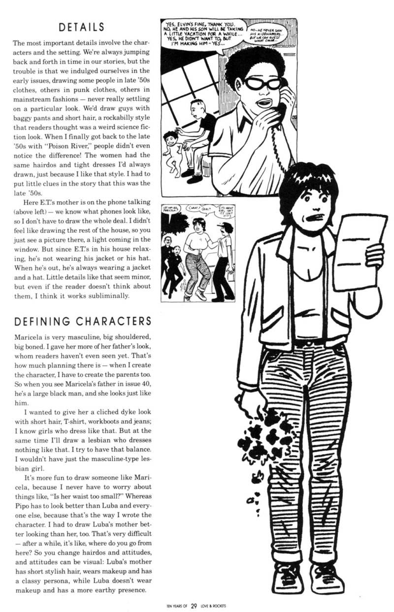 Read online Ten Years of Love and Rockets comic -  Issue # Full - 27