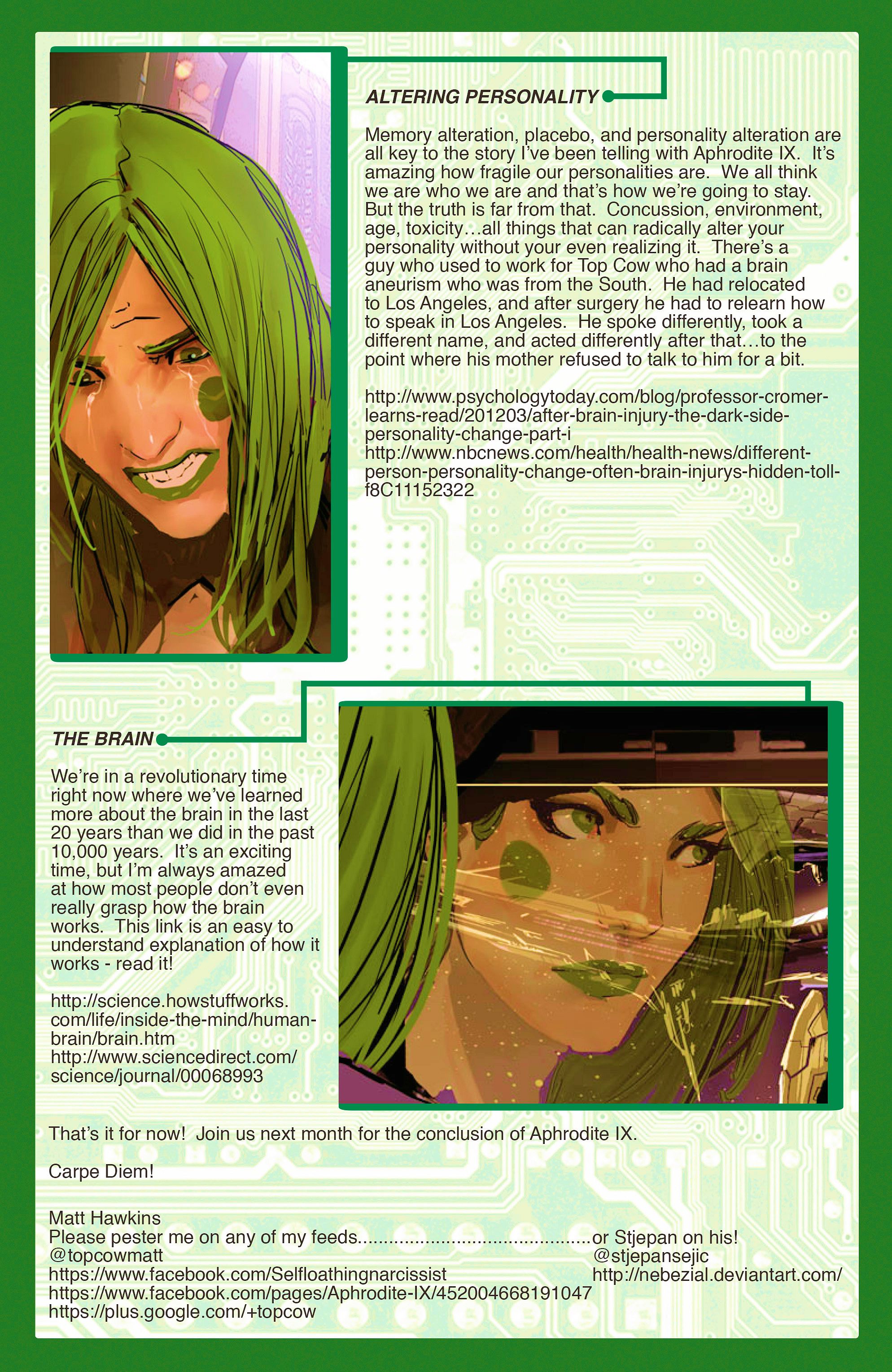 Read online Aphrodite IX (2013) comic -  Issue #10 - 23