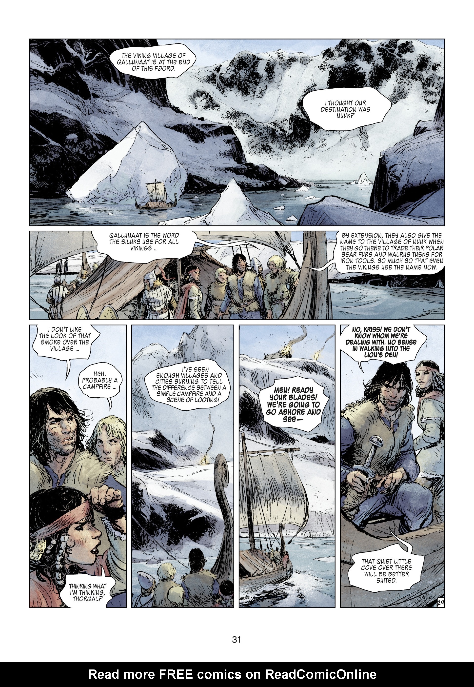 Read online Thorgal comic -  Issue #31 - 33