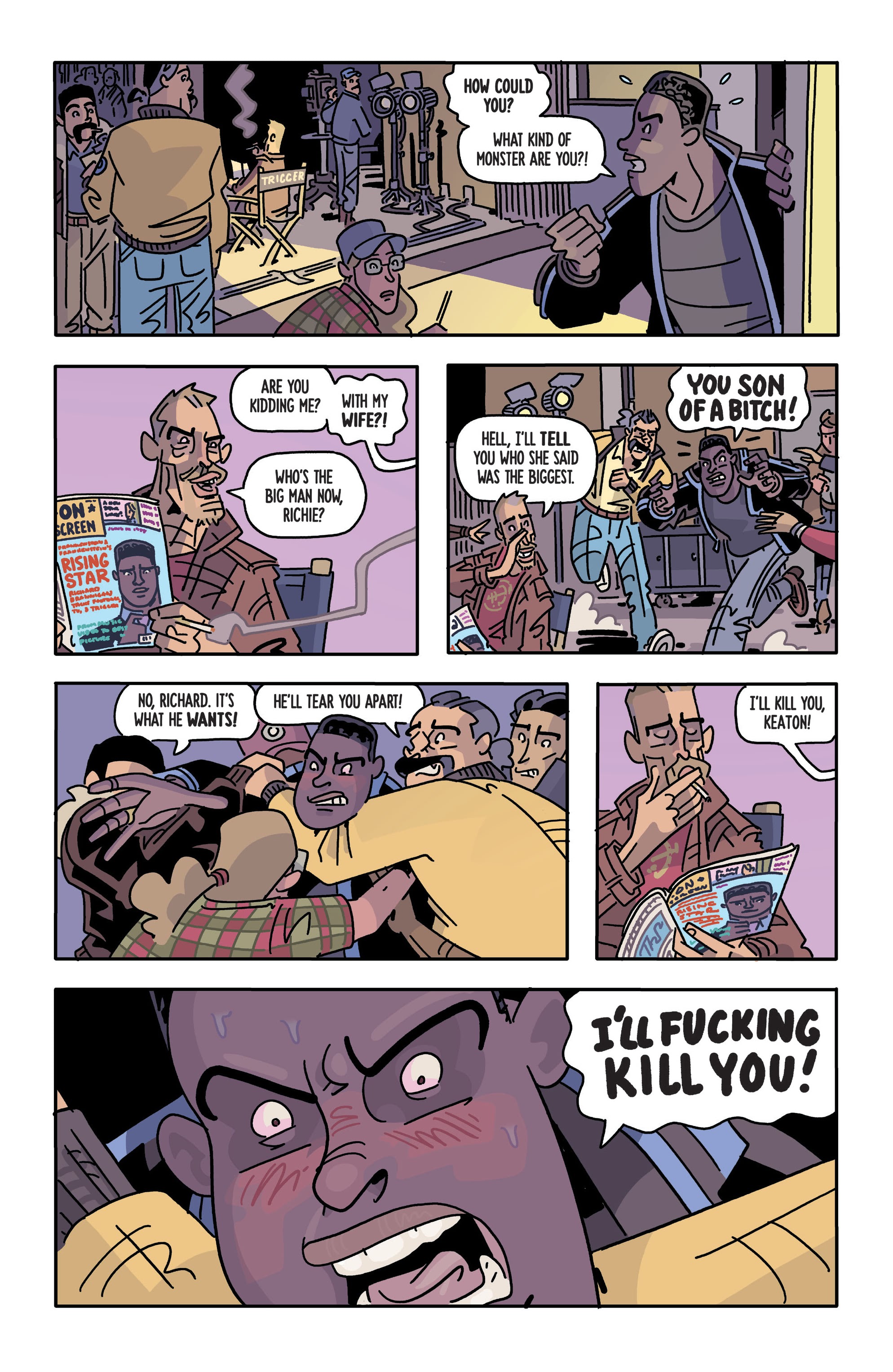 Read online The Six Sidekicks of Trigger Keaton comic -  Issue #4 - 5