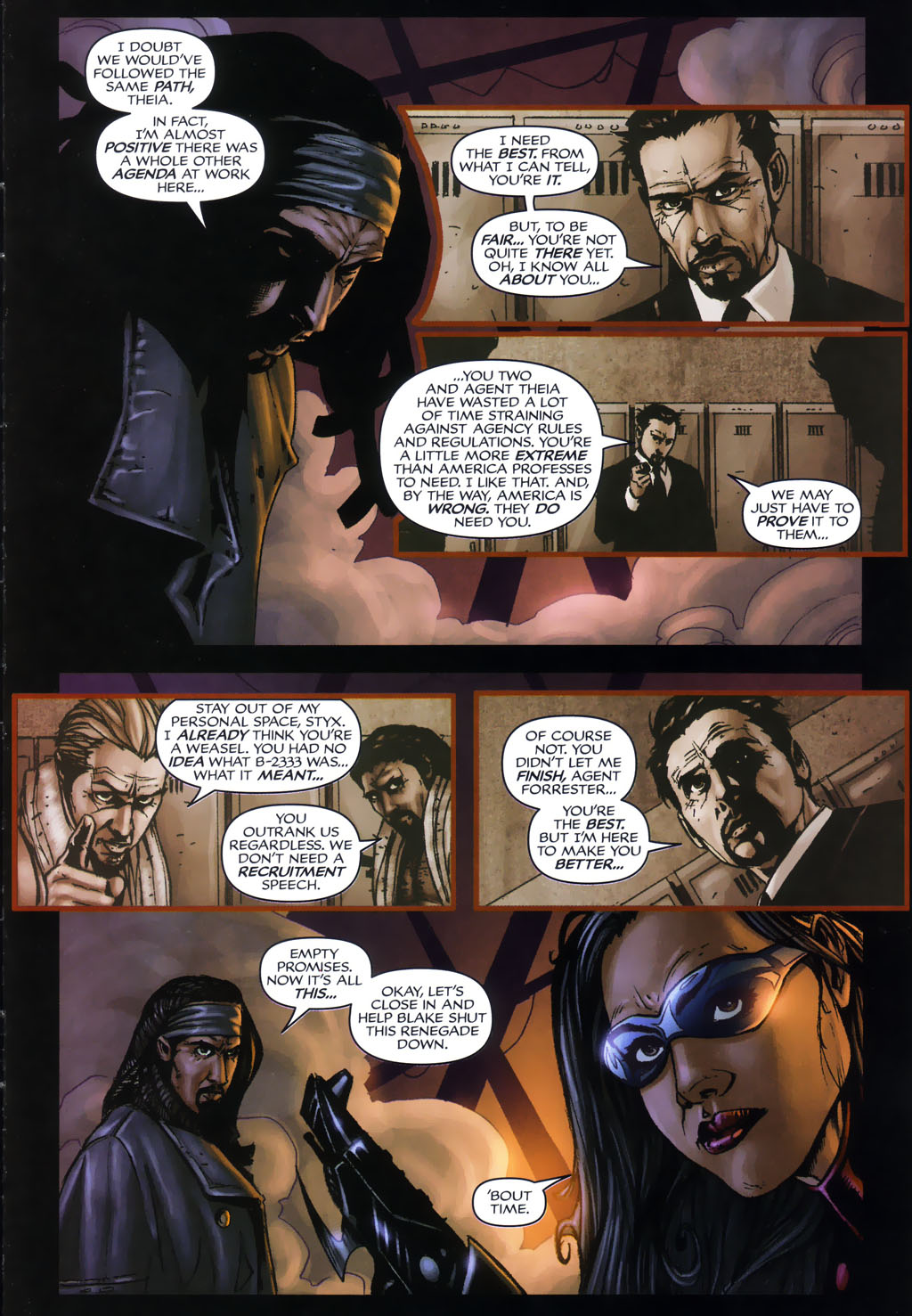 Read online Infantry comic -  Issue #4 - 13