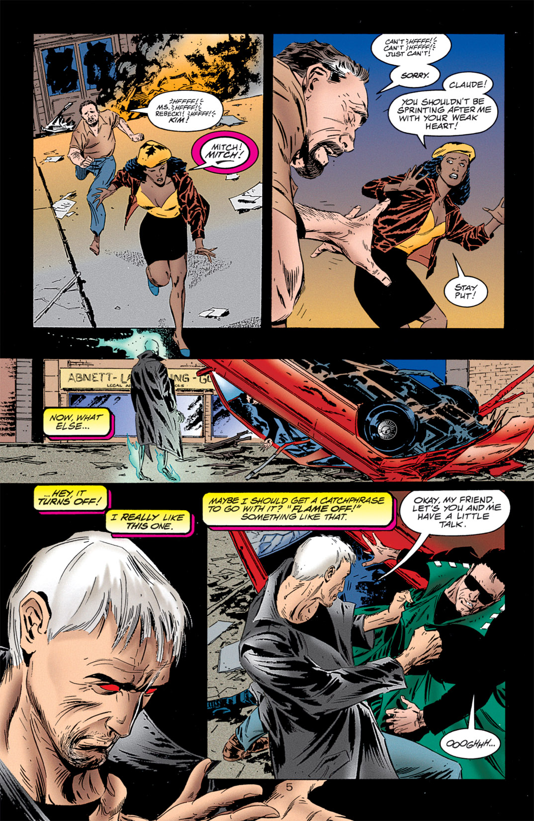 Read online Resurrection Man (1997) comic -  Issue #10 - 6
