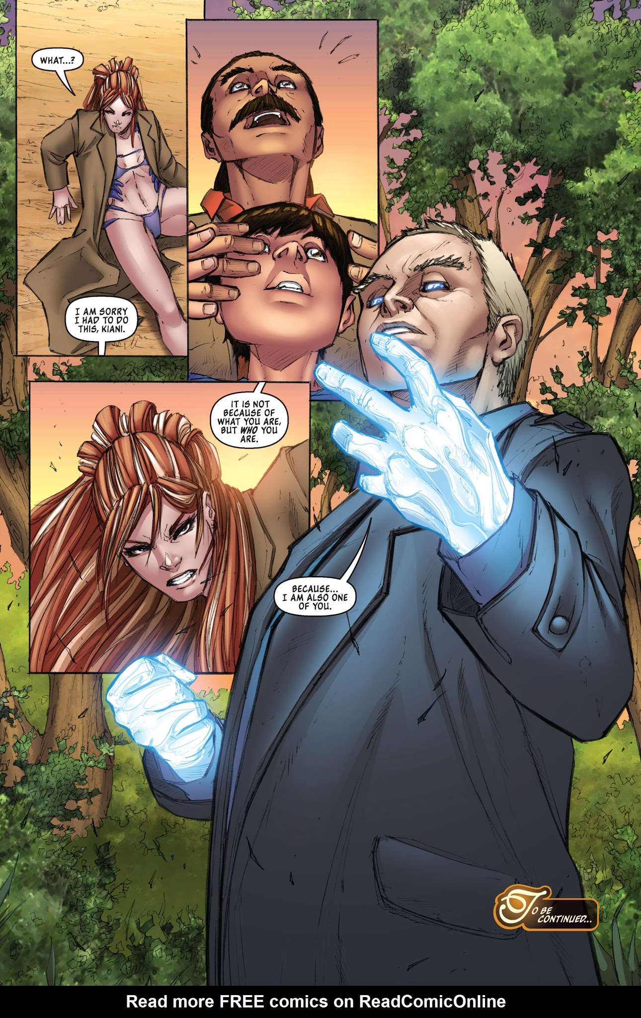 Read online Michael Turner's Fathom: Kiani (2014) comic -  Issue #1 - 23