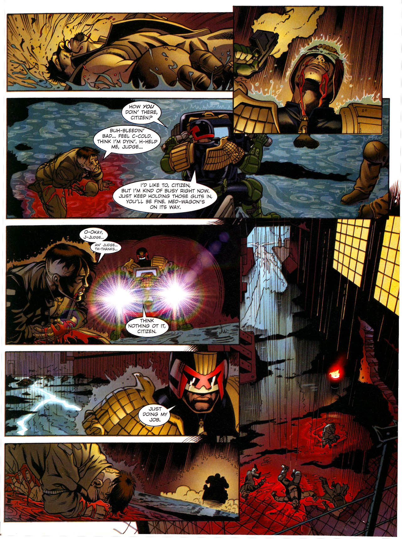 Read online Judge Dredd Megazine (vol. 3) comic -  Issue #71 - 7
